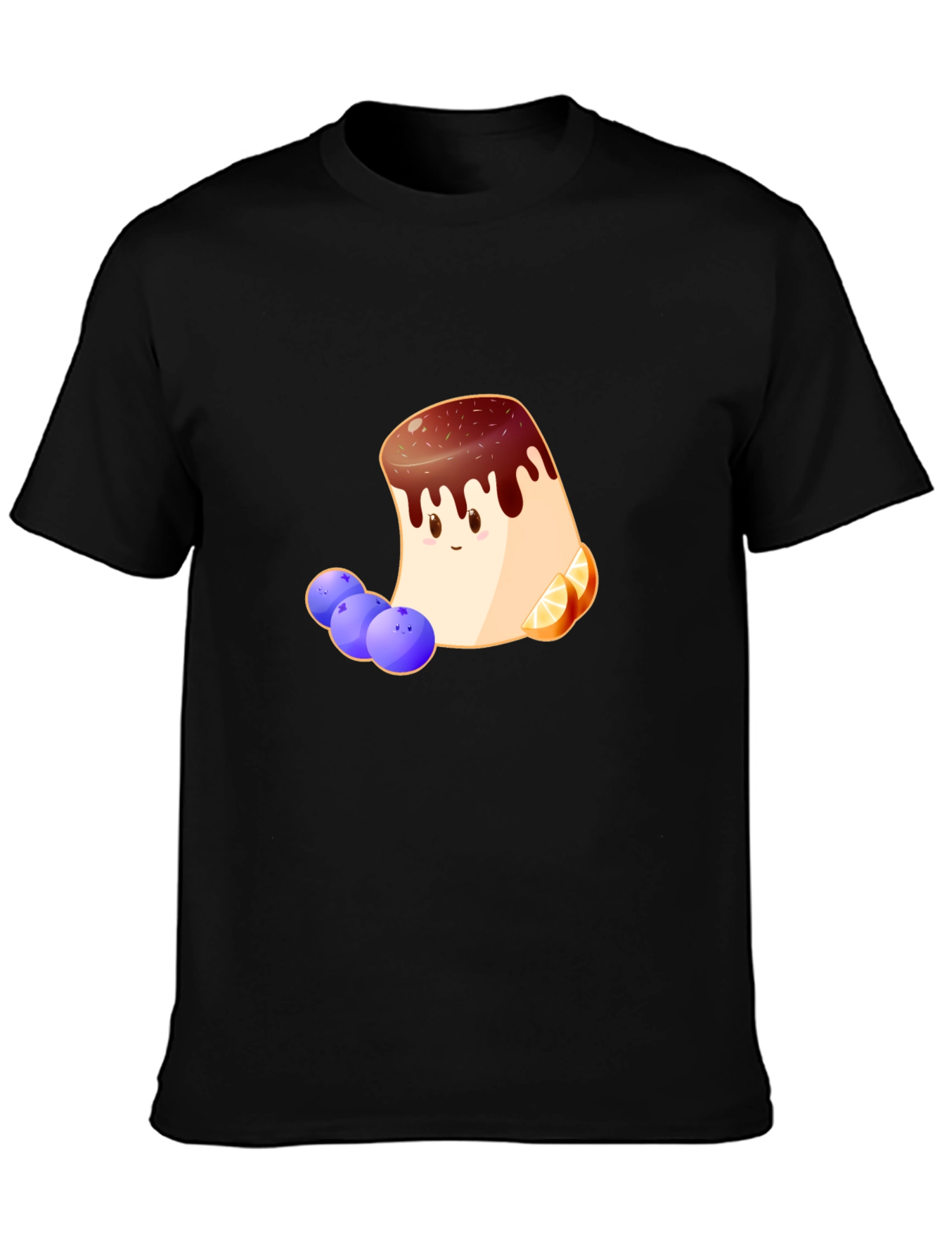 Dessert Cartoon T-Shirt - Foodie Style