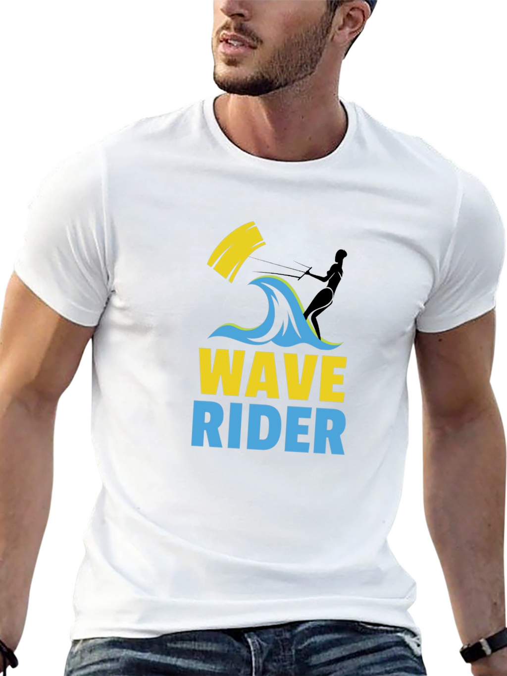 Wave Rider Graphic Tee - Surfs Up!