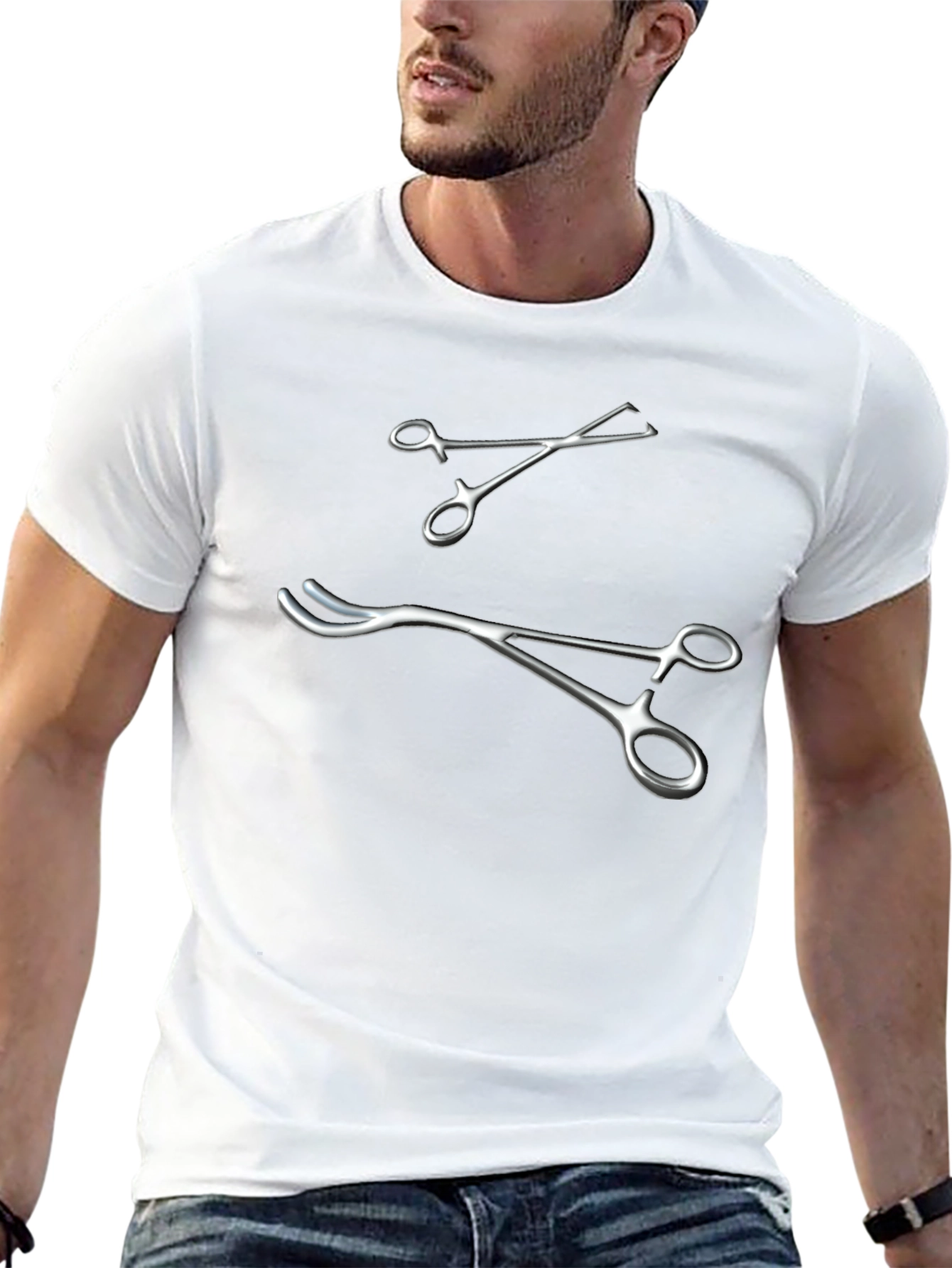 Surgical Tools Graphic T-Shirt