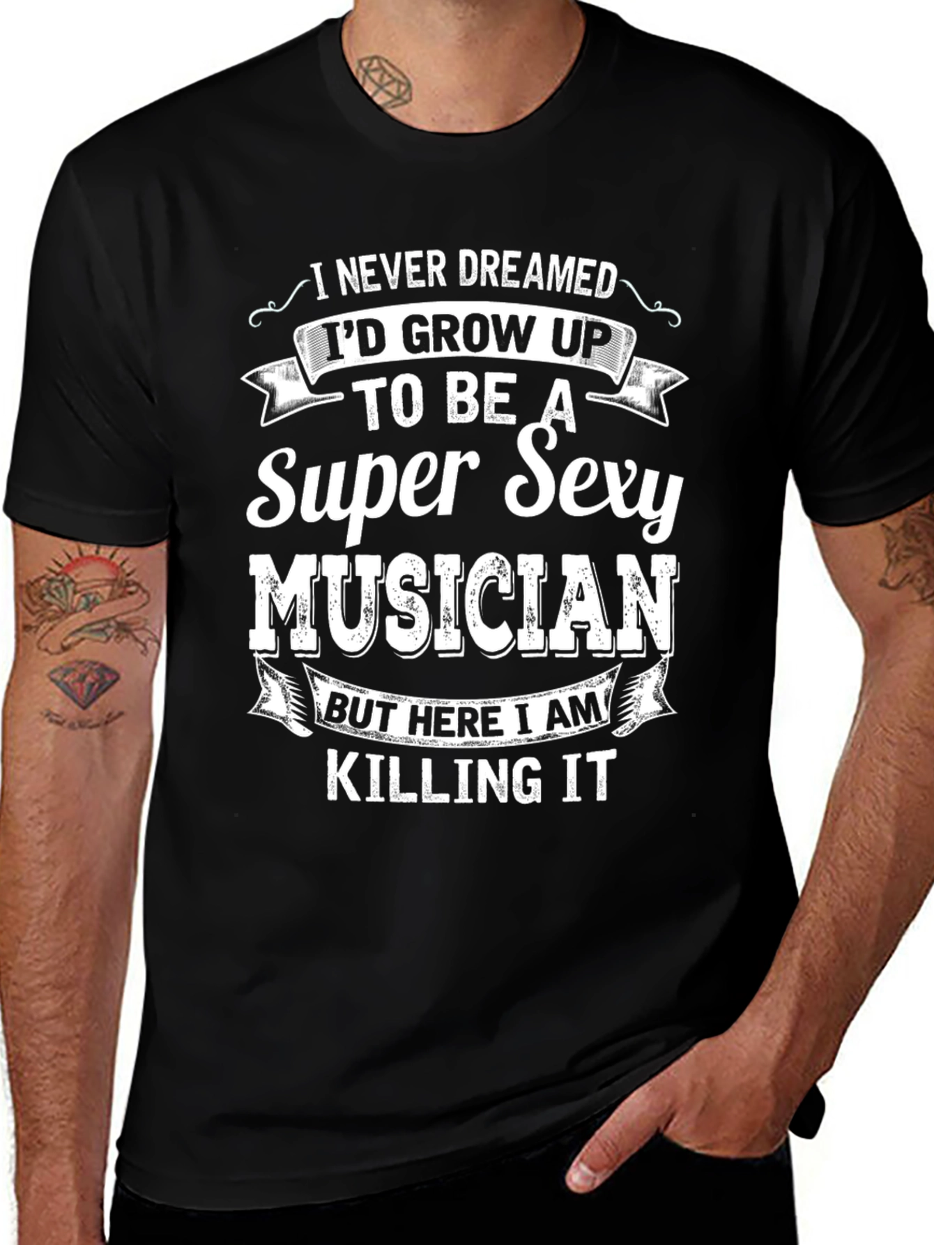 Super Sexy Musician T-Shirt