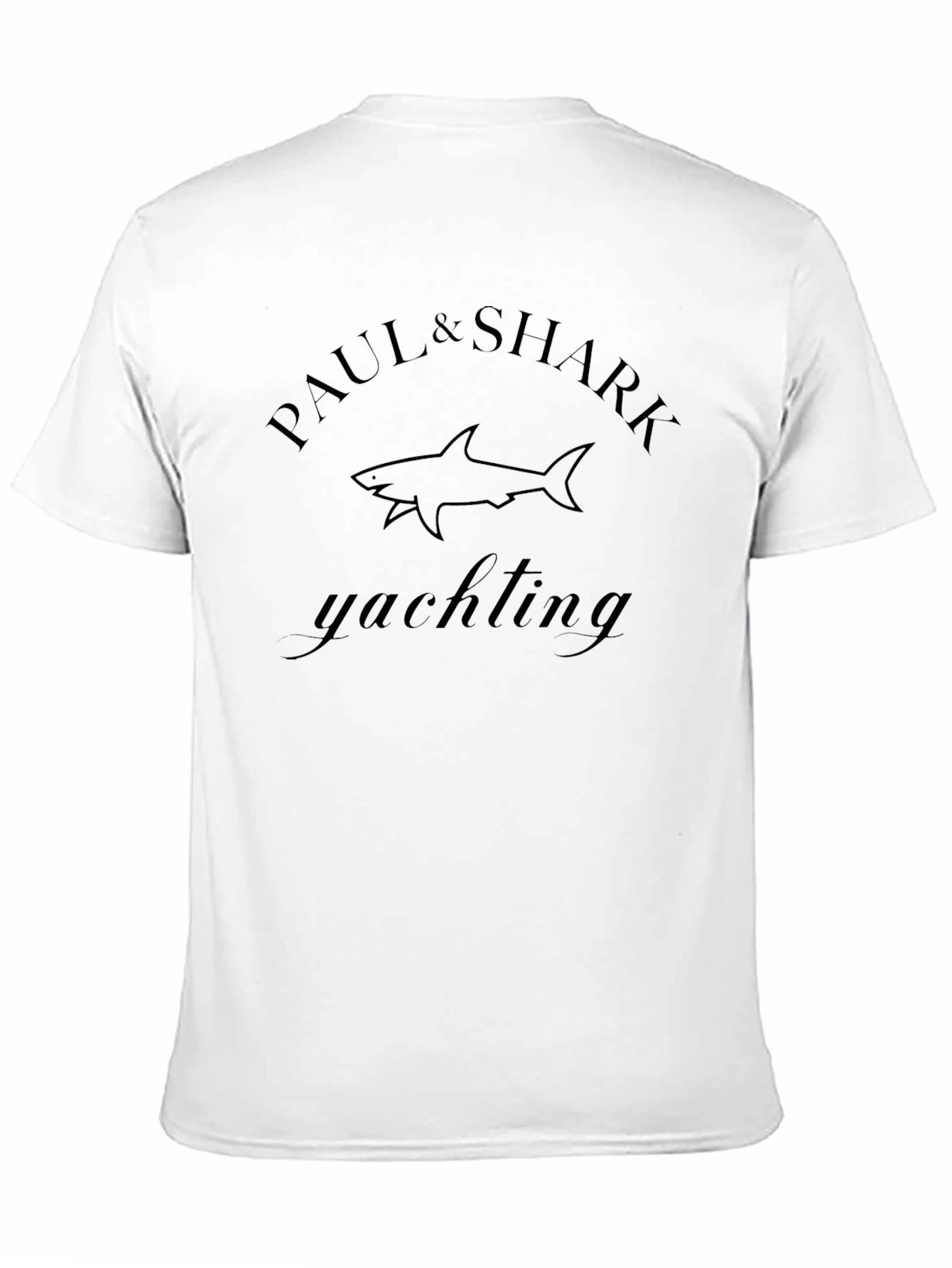 Mens Paul & Shark Yachting Black T-Shirt