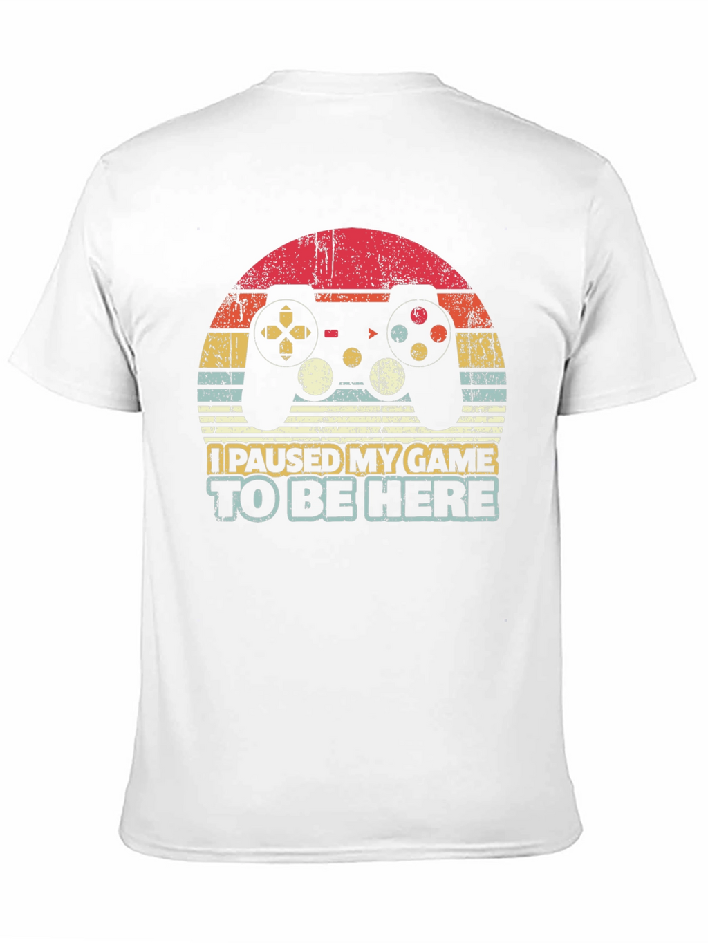 Paused Game Retro Graphic Tee - Gamer Gift