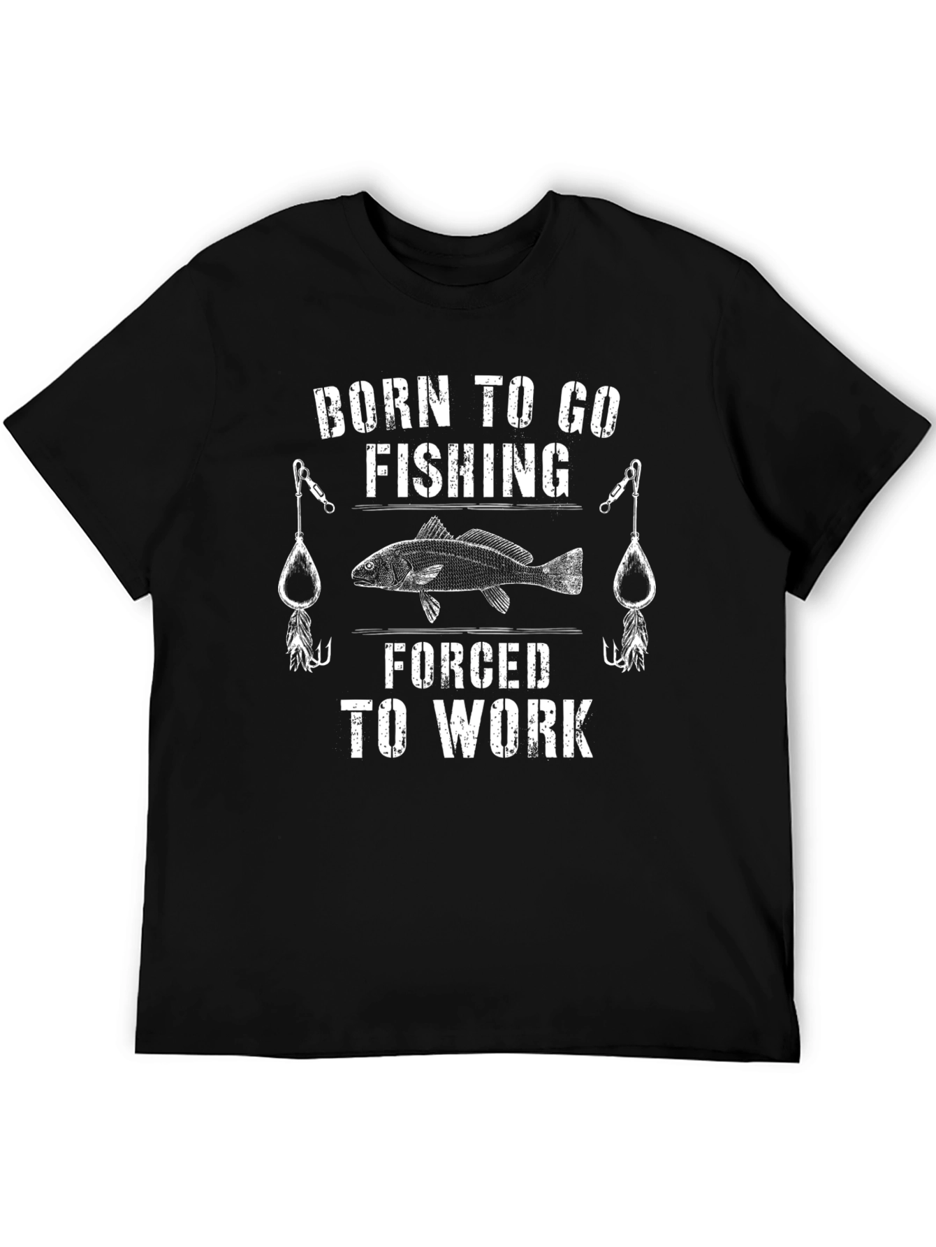 Born to Go Fishing Mens Tee