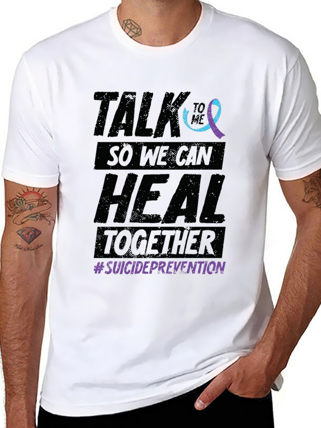 Talk To Me Suicide Prevention T-Shirt