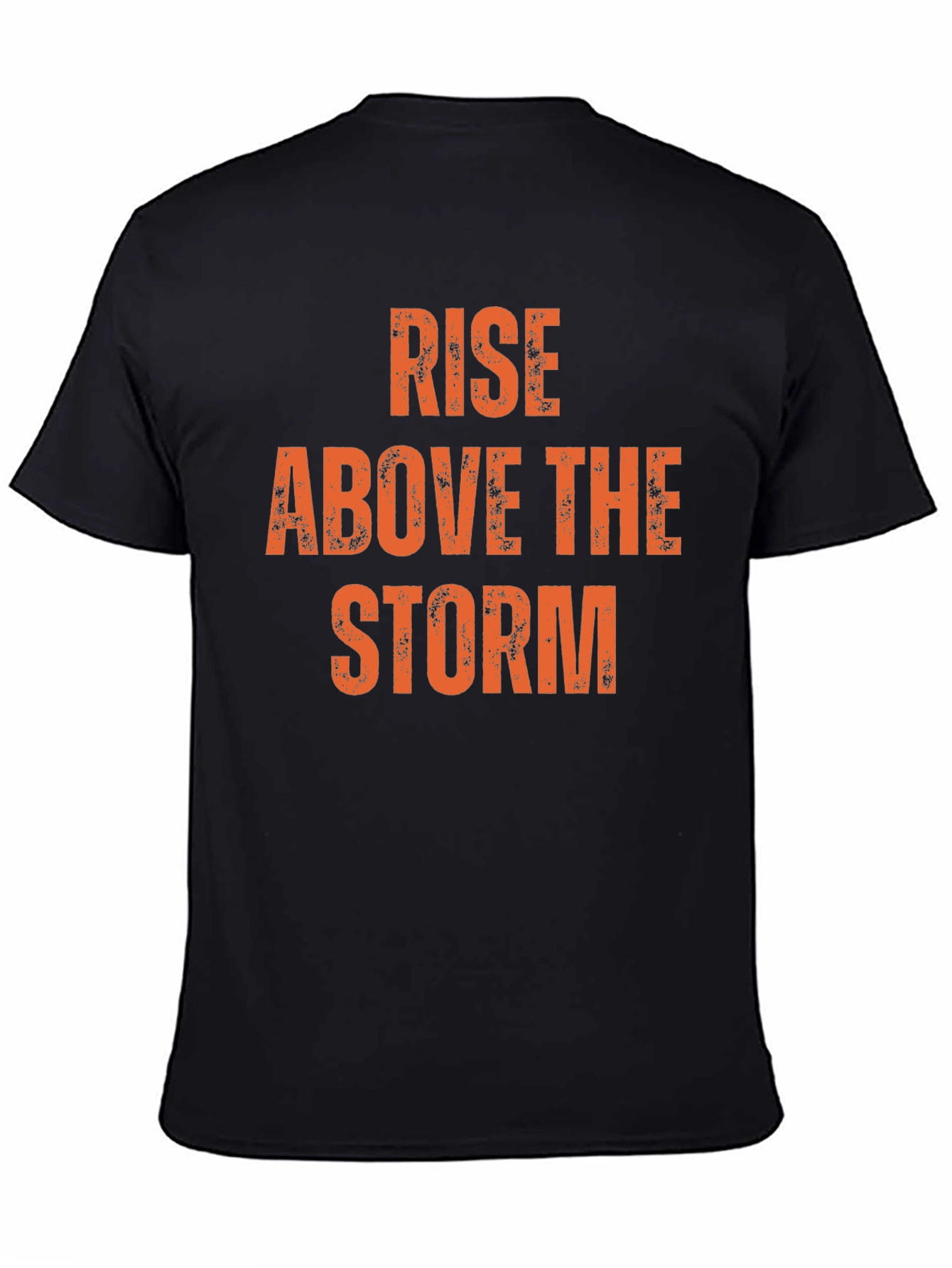 Rise Above the Storm Graphic Tee - Black