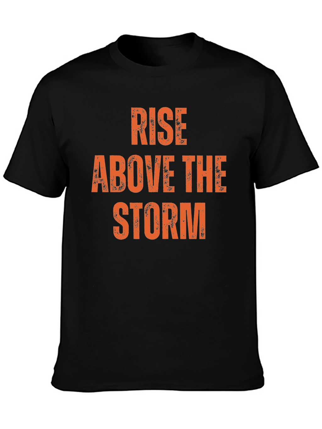 Rise Above the Storm Graphic Tee - Black