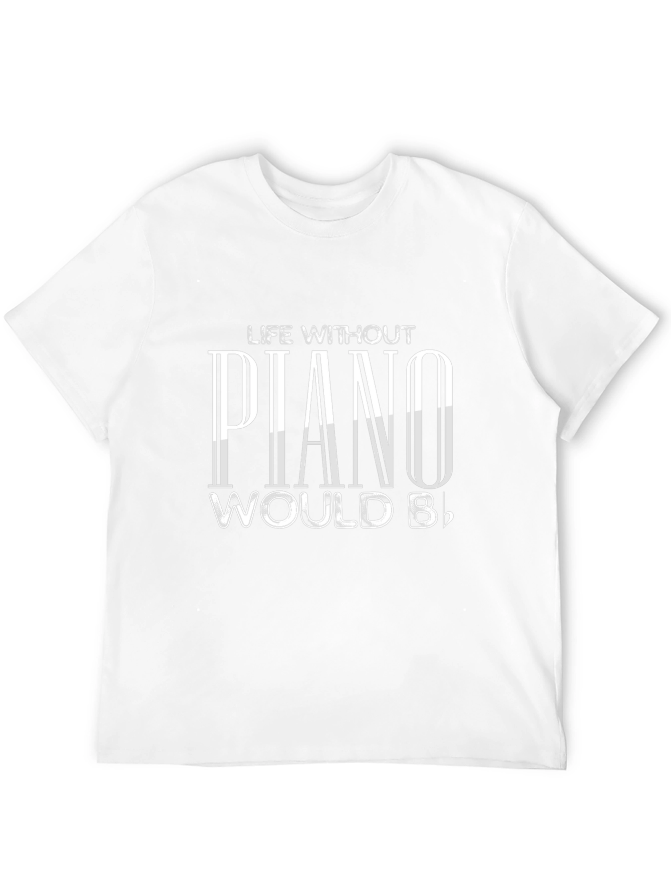 Piano Lovers Black T-Shirt - Music Humor Apparel