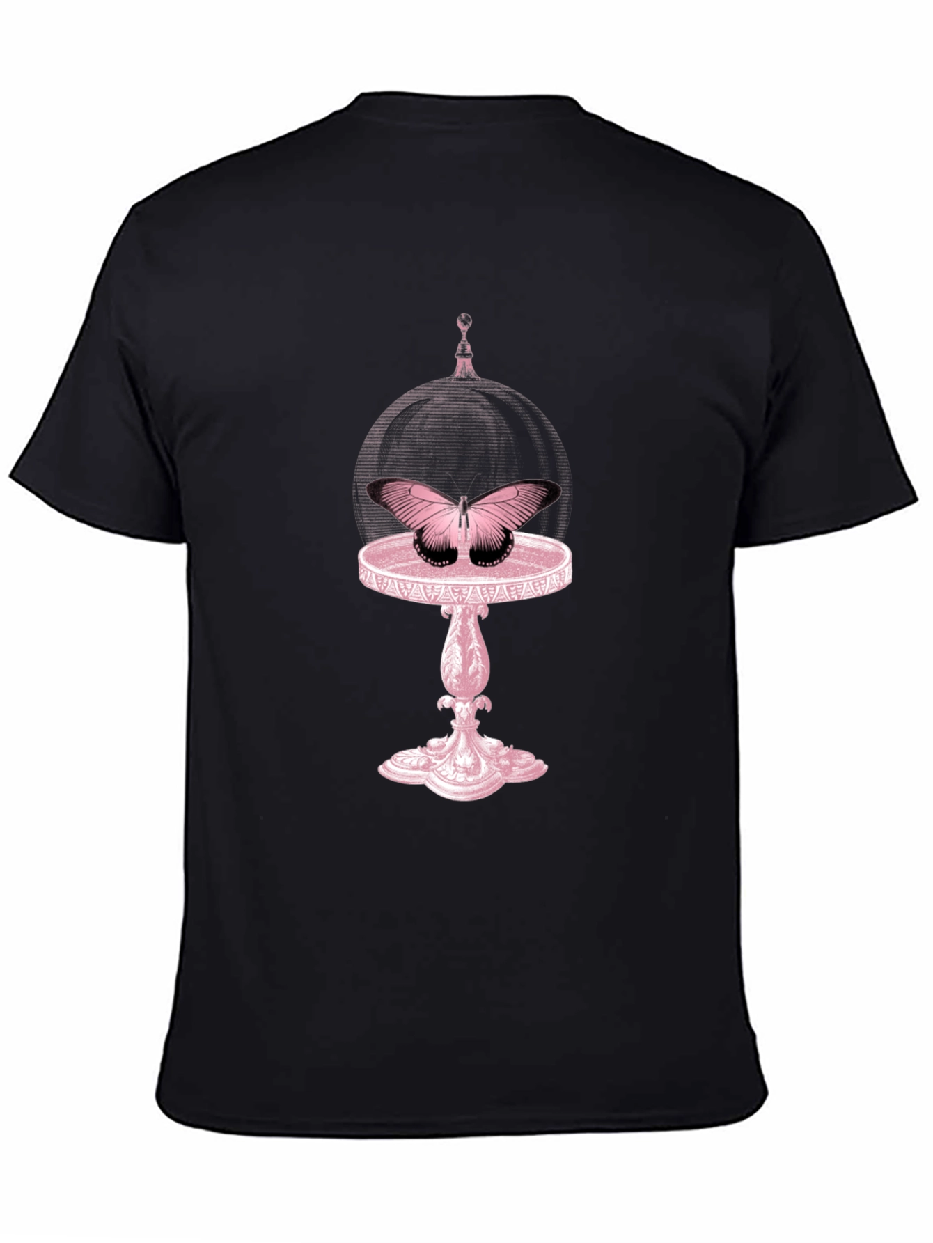 Butterfly Cage Graphic Tee - Unique Design