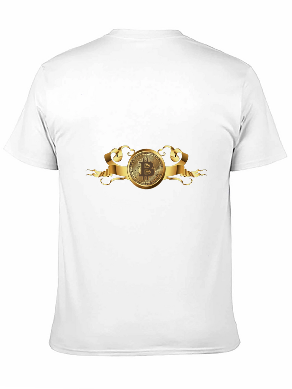 Bitcoin Black T-Shirt - Crypto Currency Design