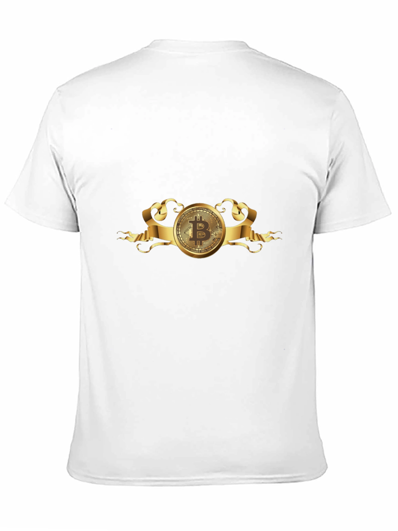 Bitcoin Black T-Shirt - Crypto Currency Design