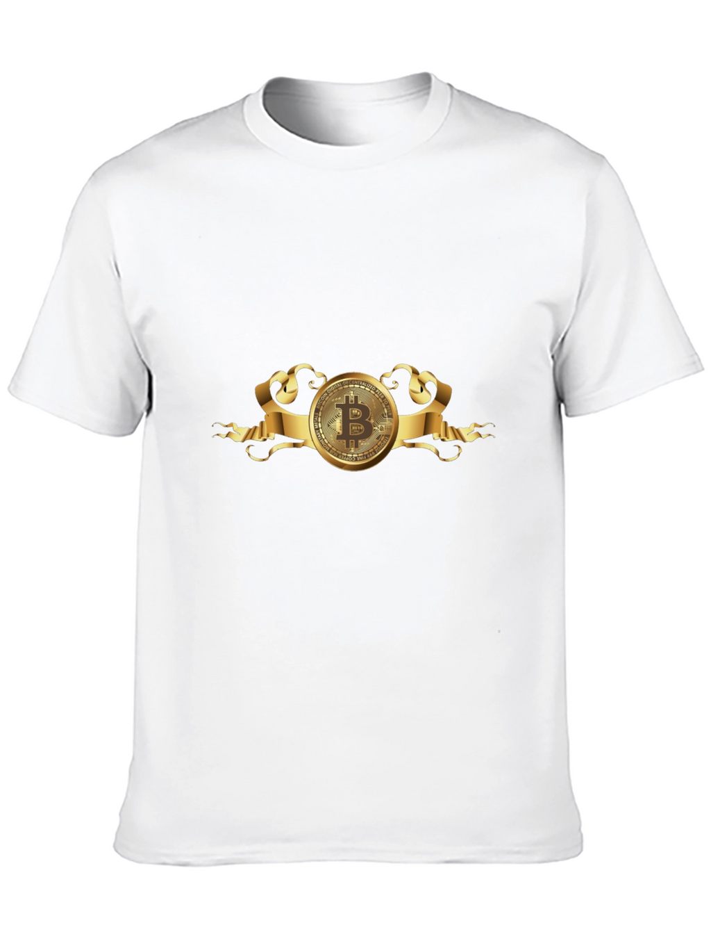 Bitcoin Black T-Shirt - Crypto Currency Design
