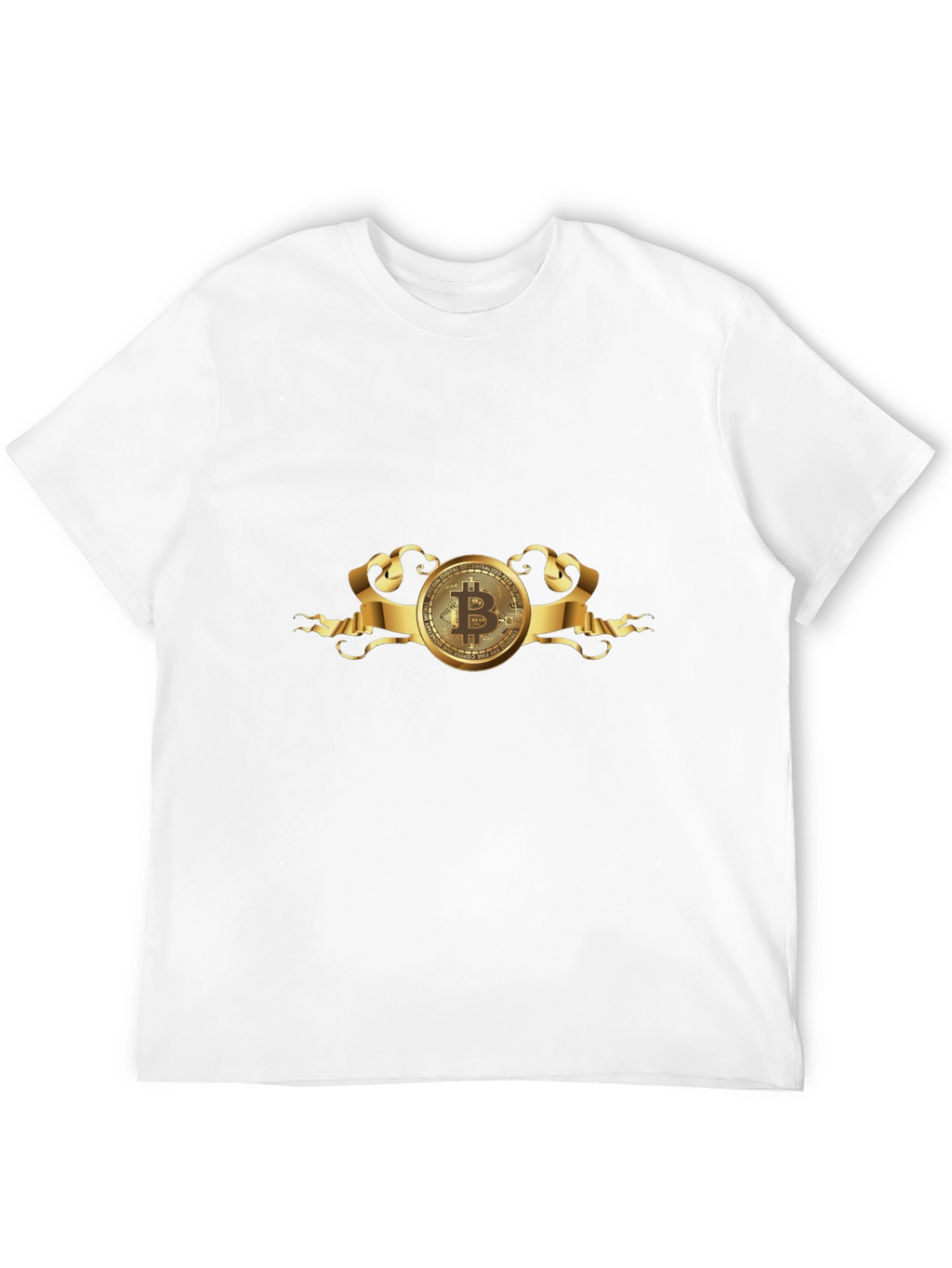 Bitcoin Black T-Shirt - Crypto Currency Design