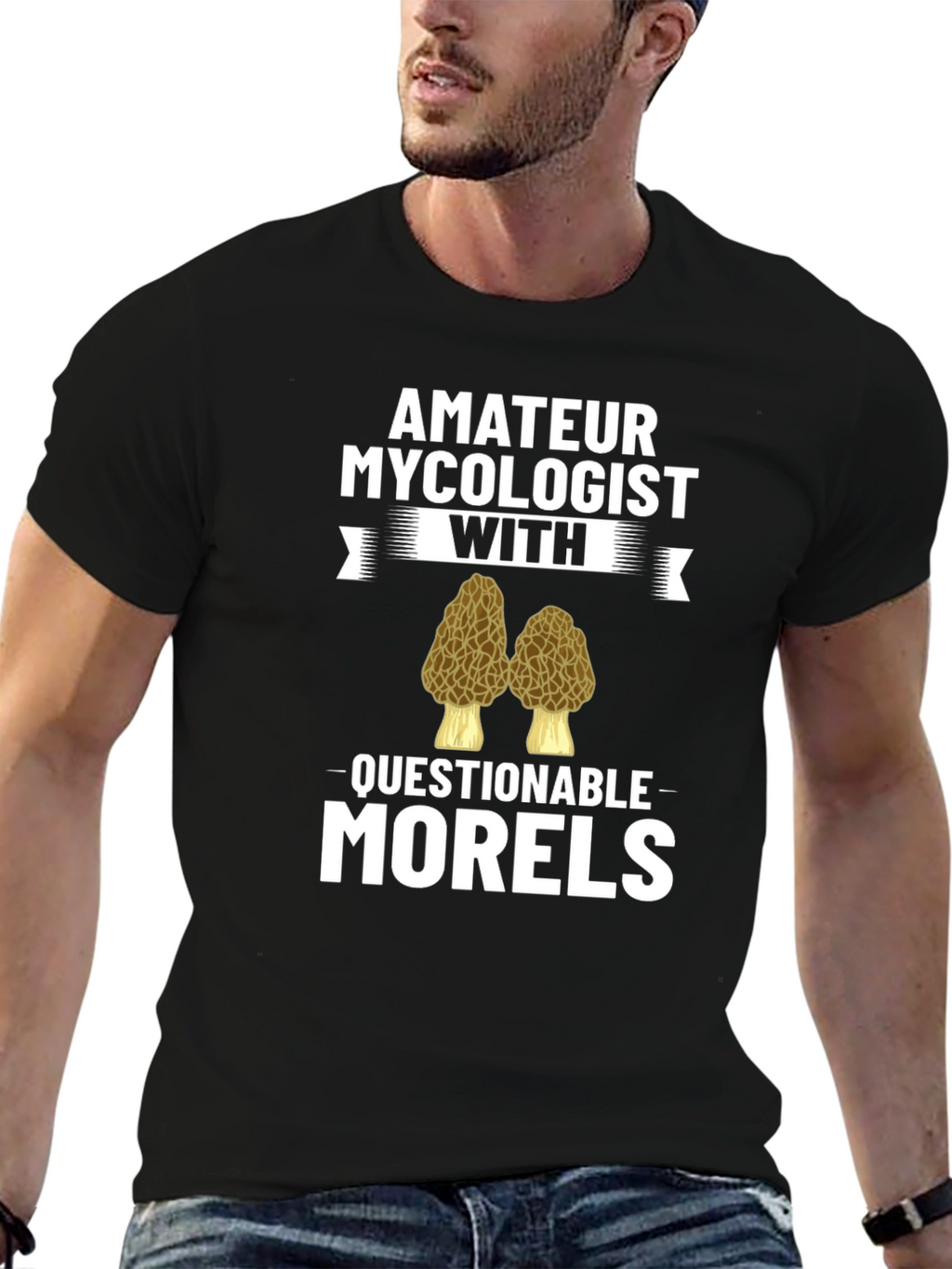 Amateur Mycologist Morels Funny T-Shirt