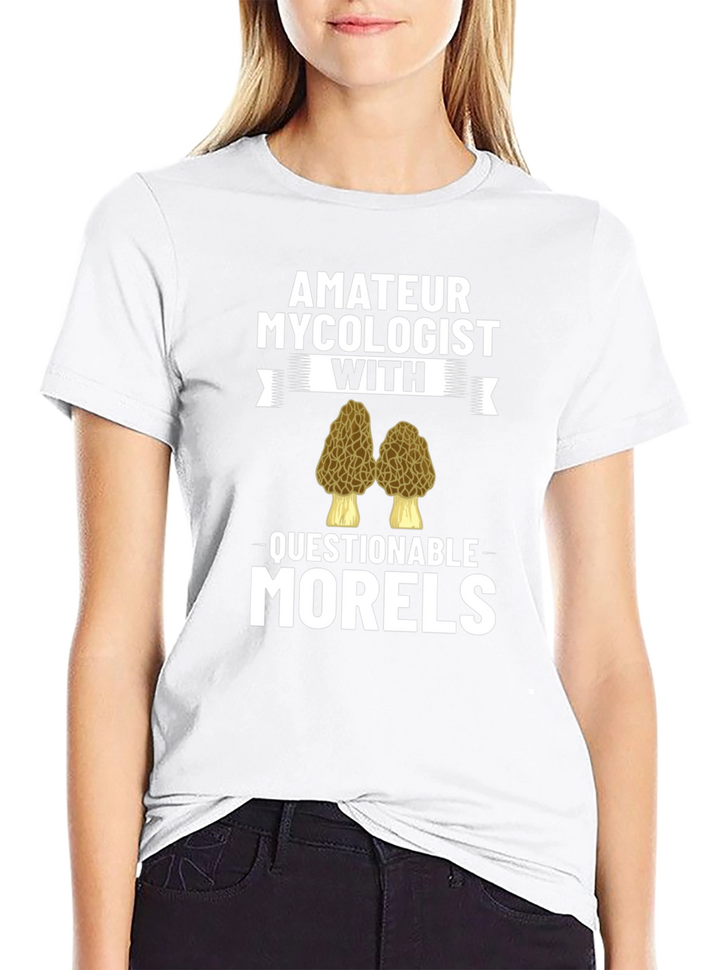 Amateur Mycologist Morels Funny T-Shirt