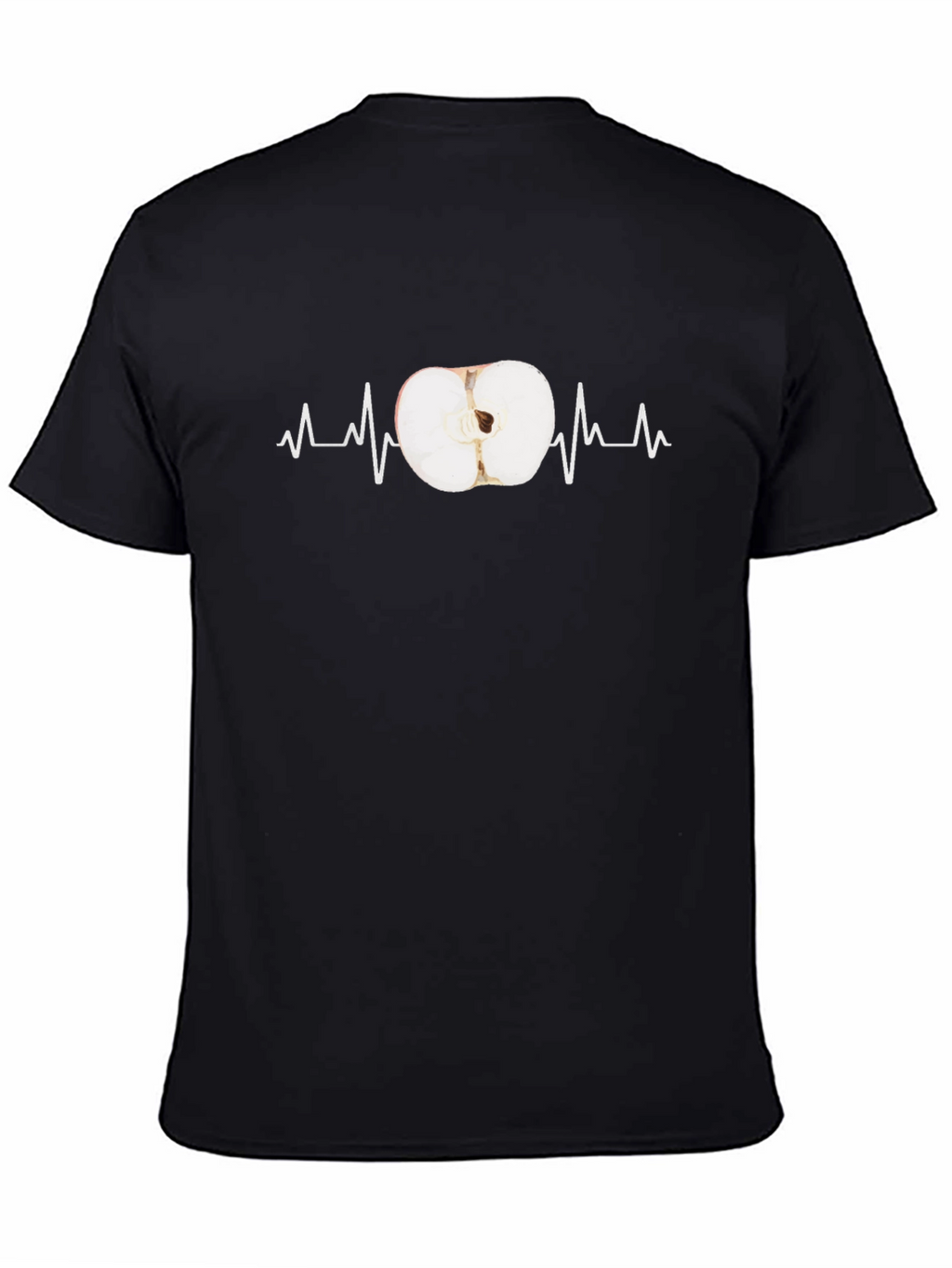Apple Heartbeat T-Shirt - Unique Graphic Tee
