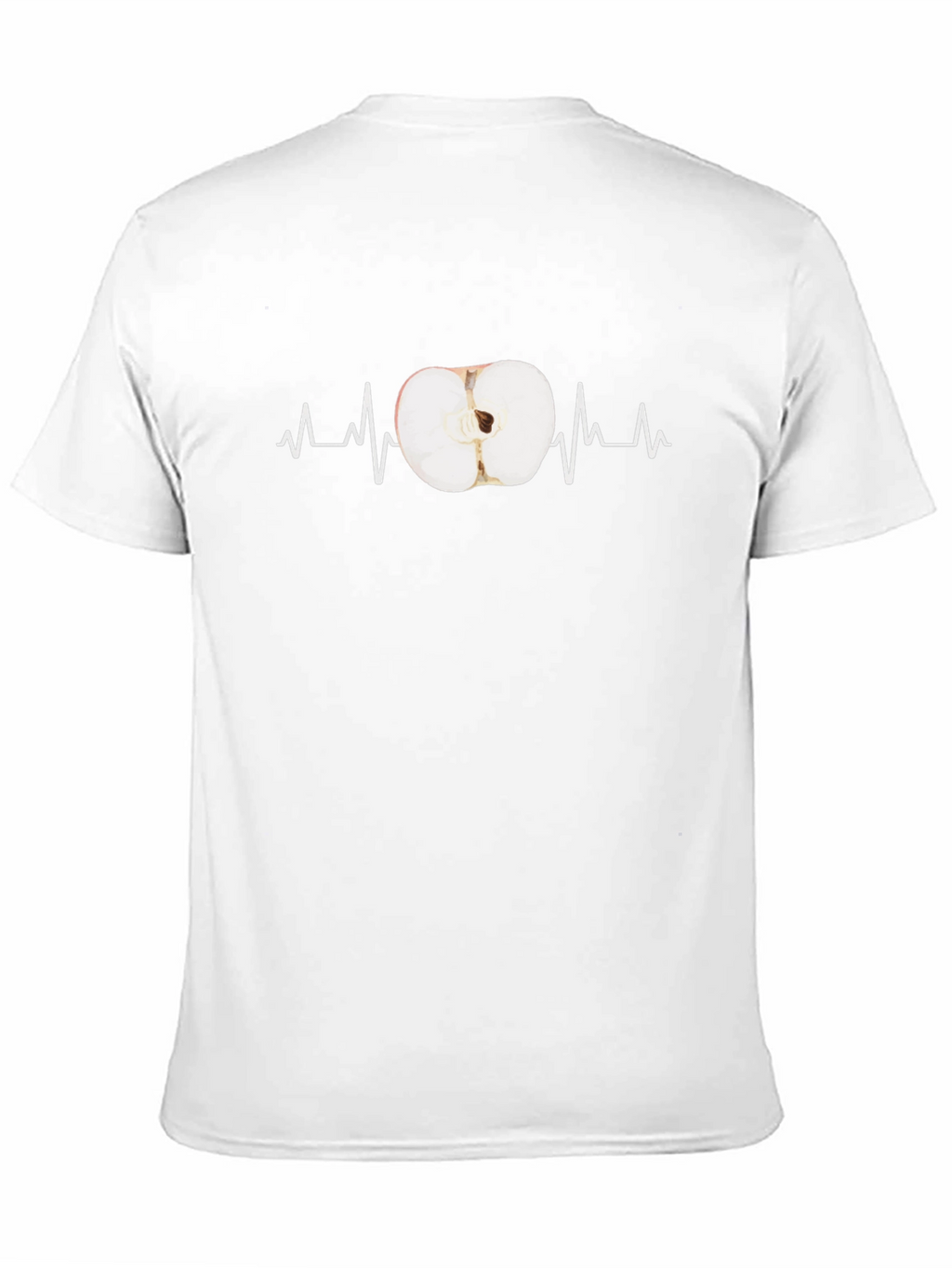 Apple Heartbeat T-Shirt - Unique Graphic Tee
