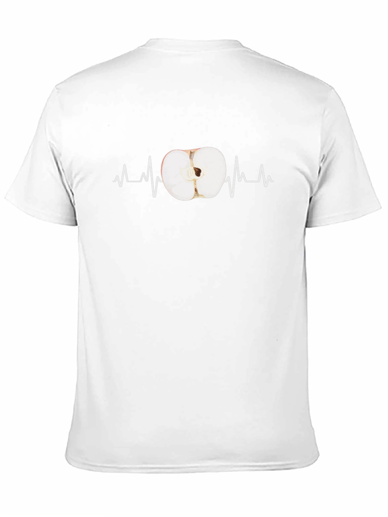Apple Heartbeat T-Shirt - Unique Graphic Tee