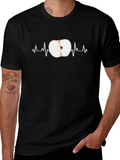 Apple Heartbeat T-Shirt - Unique Graphic Tee