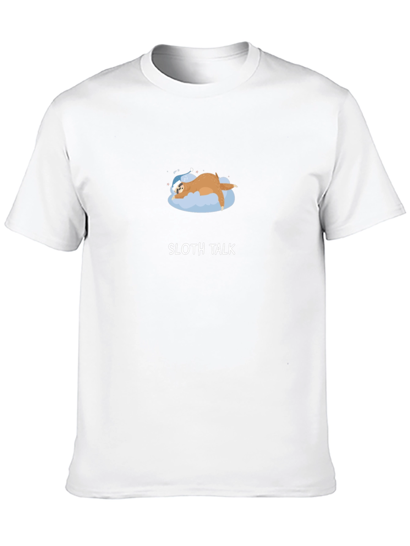 Sloth Talk T-Shirt - Relaxed Style