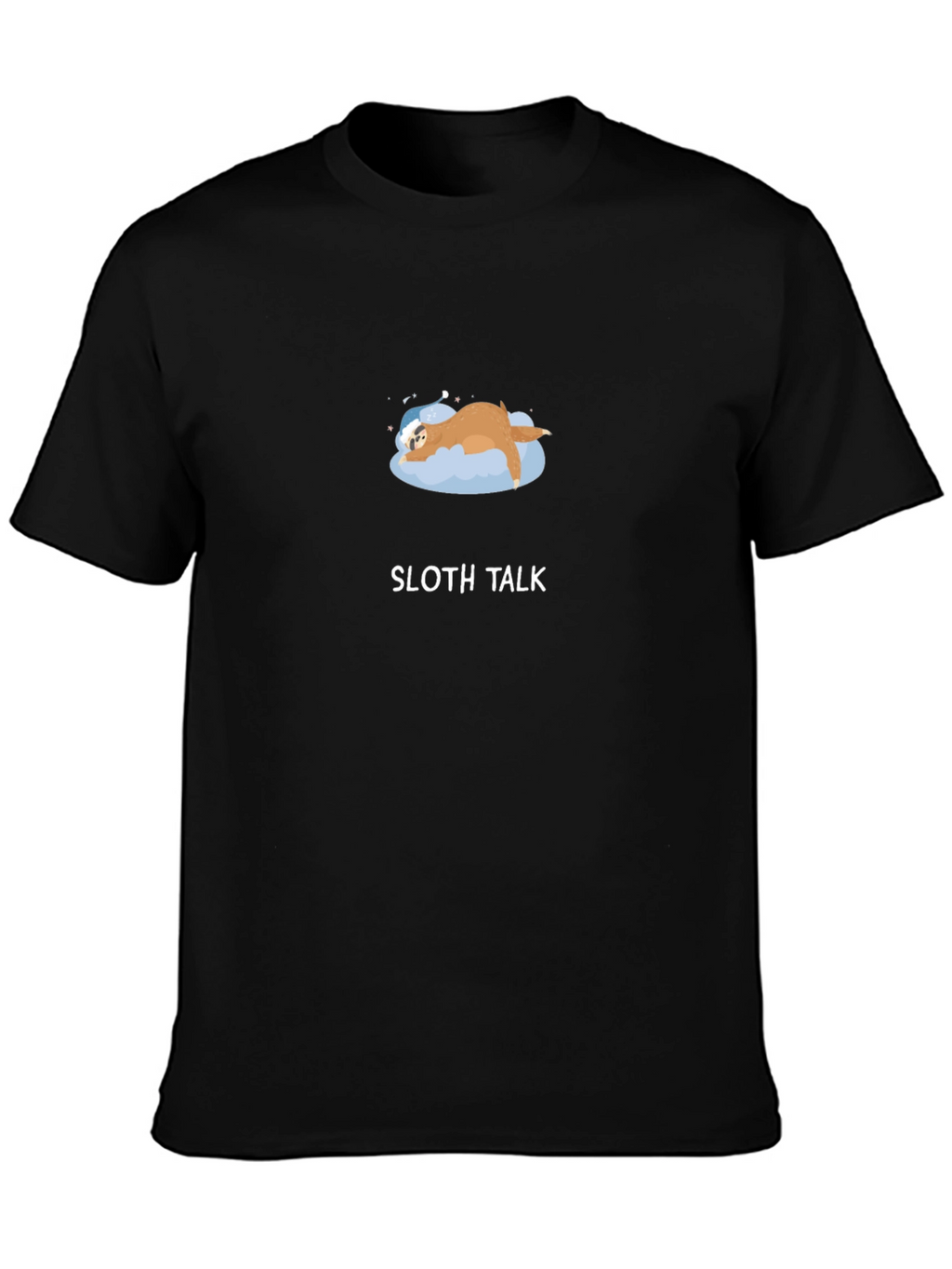 Sloth Talk T-Shirt - Relaxed Style
