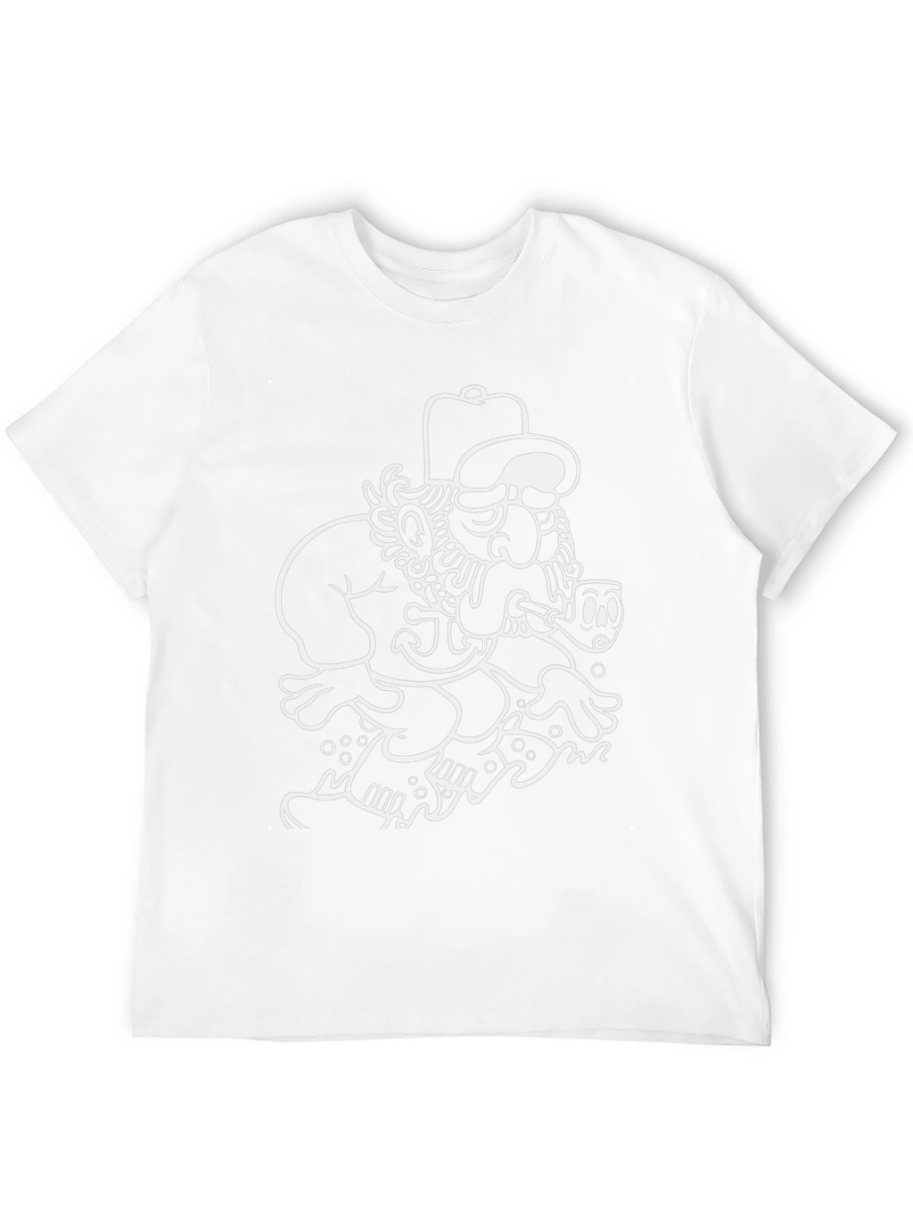 Nautical Sailor Cartoon Graphic T-Shirt