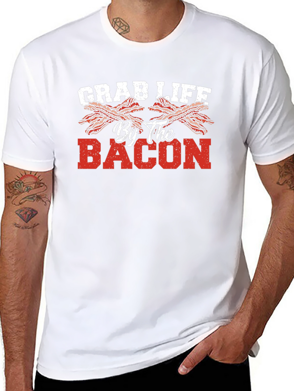Grab Life By The Bacon T-Shirt