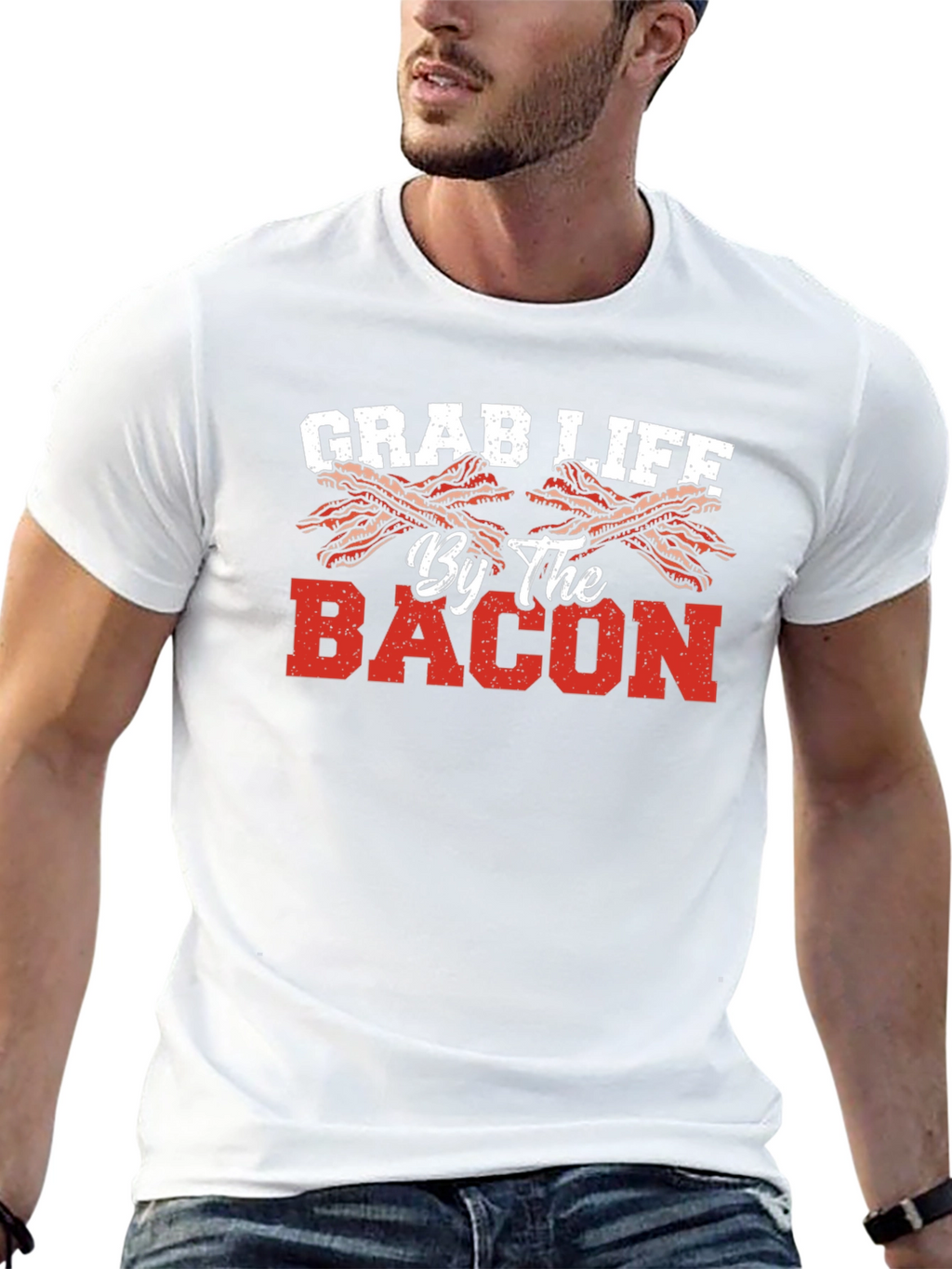 Grab Life By The Bacon T-Shirt