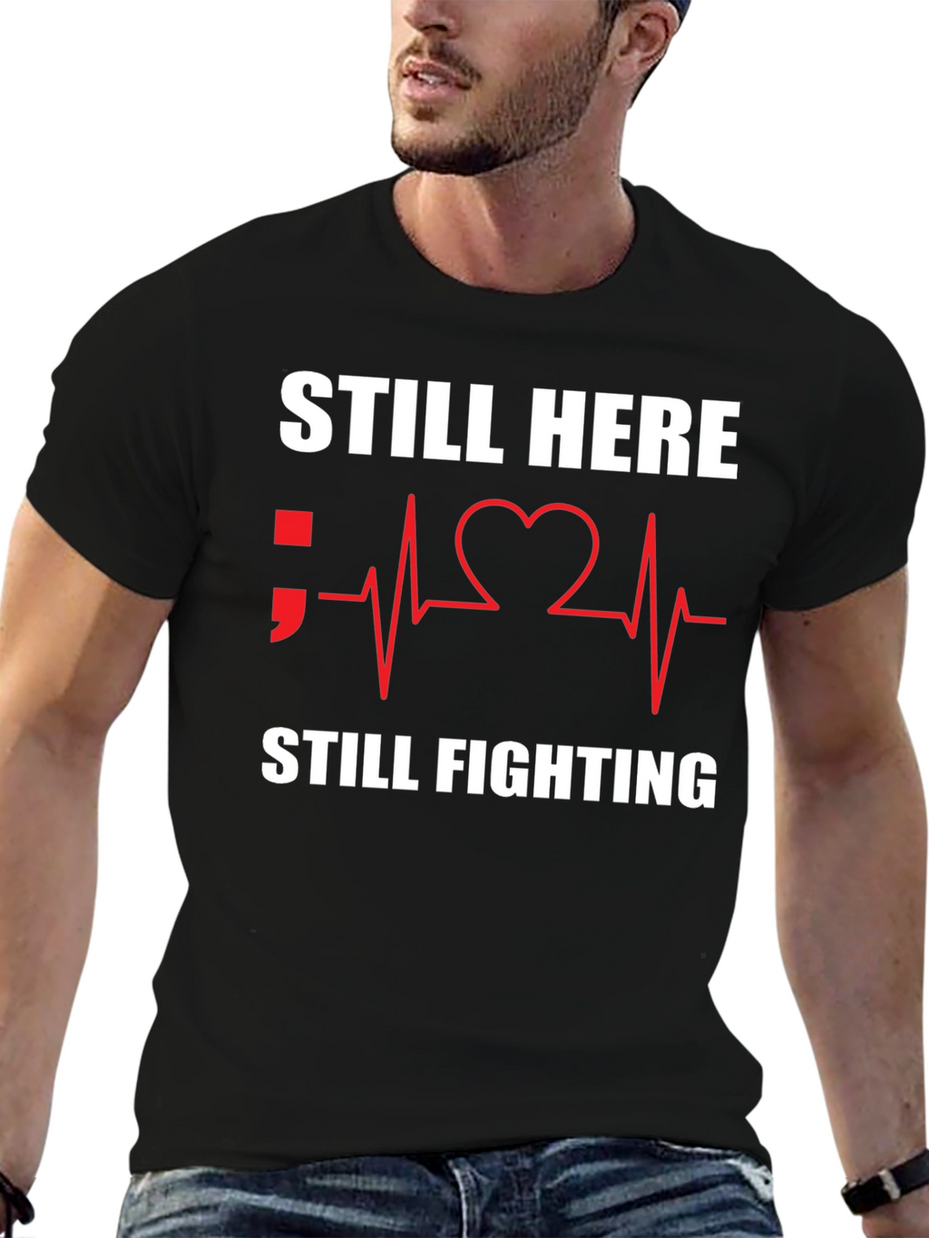 Still Here Still Fighting Graphic Tee