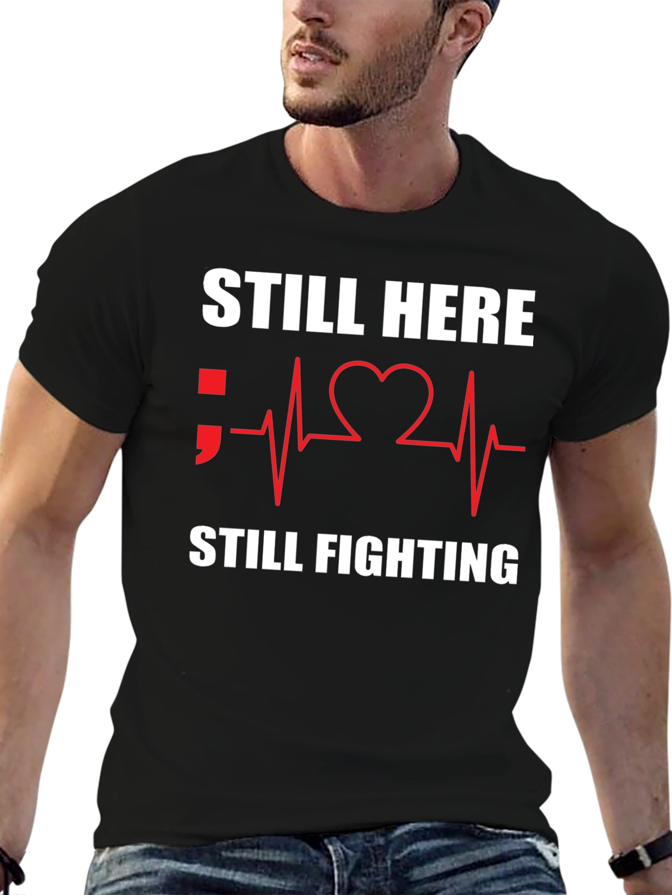 Still Here Still Fighting Graphic Tee