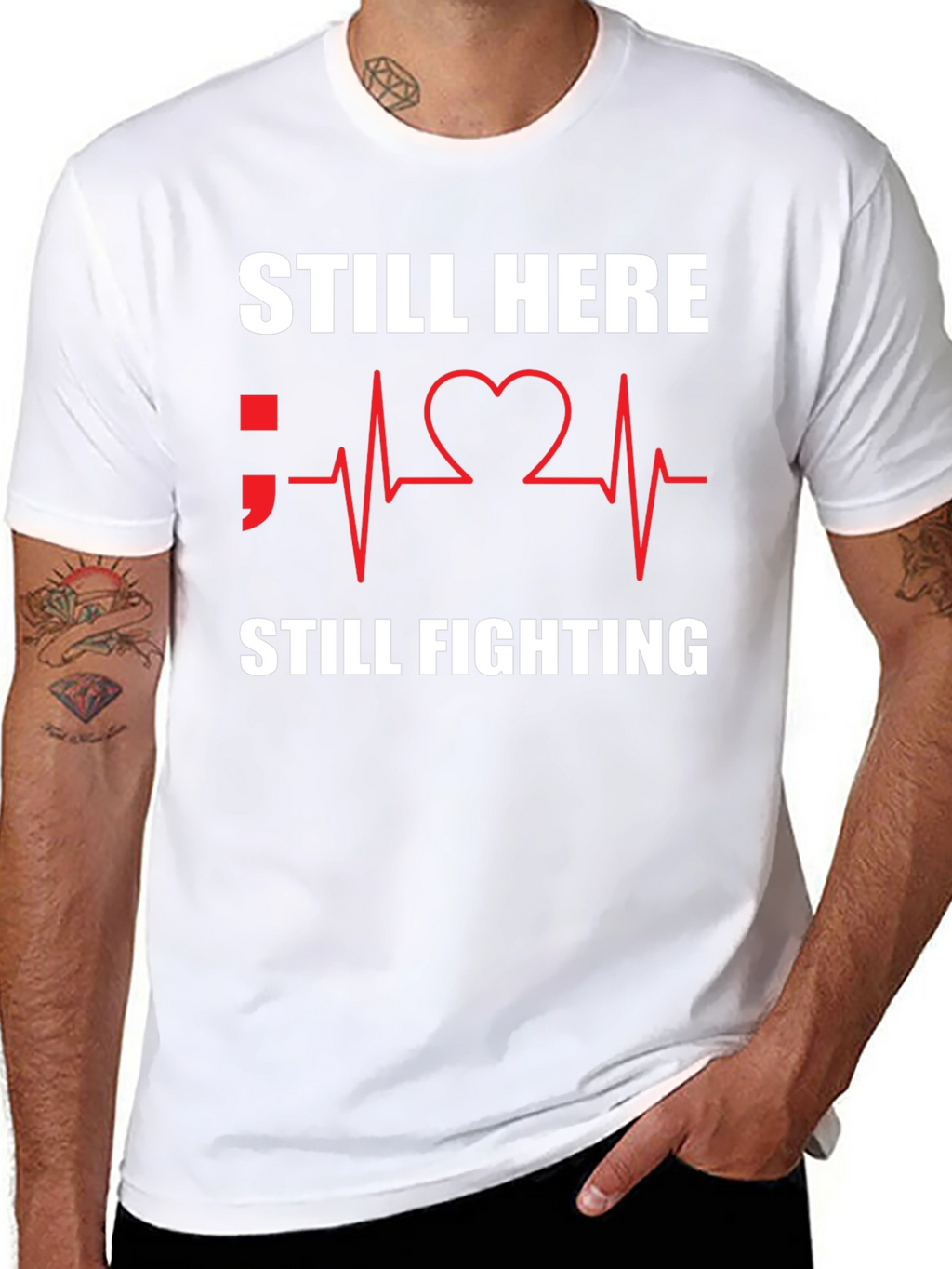 Still Here Still Fighting Graphic Tee