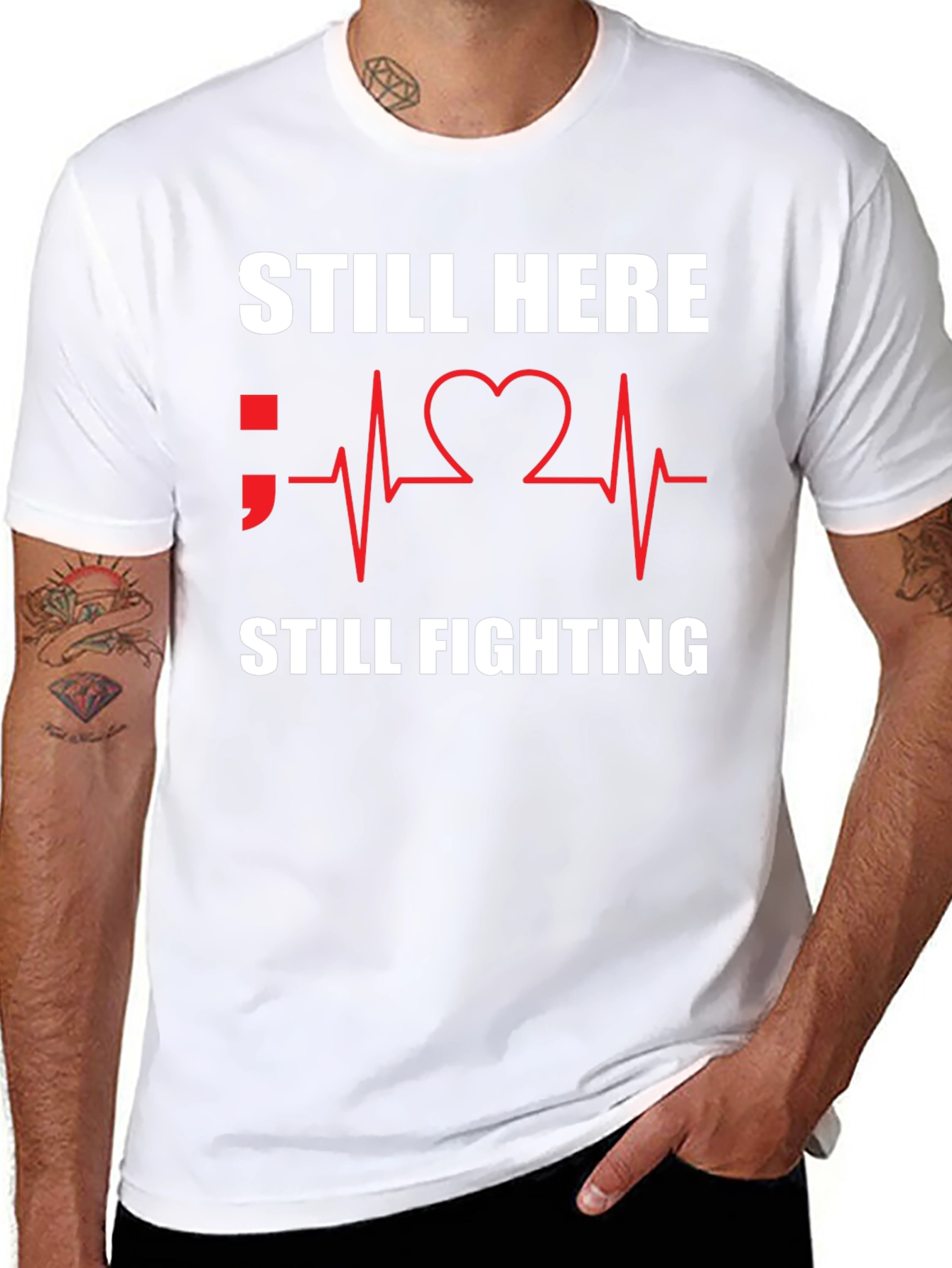 Still Here Still Fighting Graphic Tee
