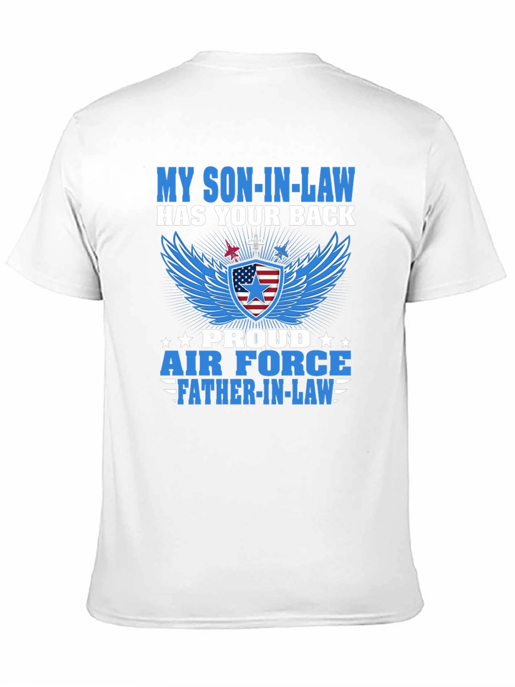 Proud Air Force Father-in-Law Graphic Tee