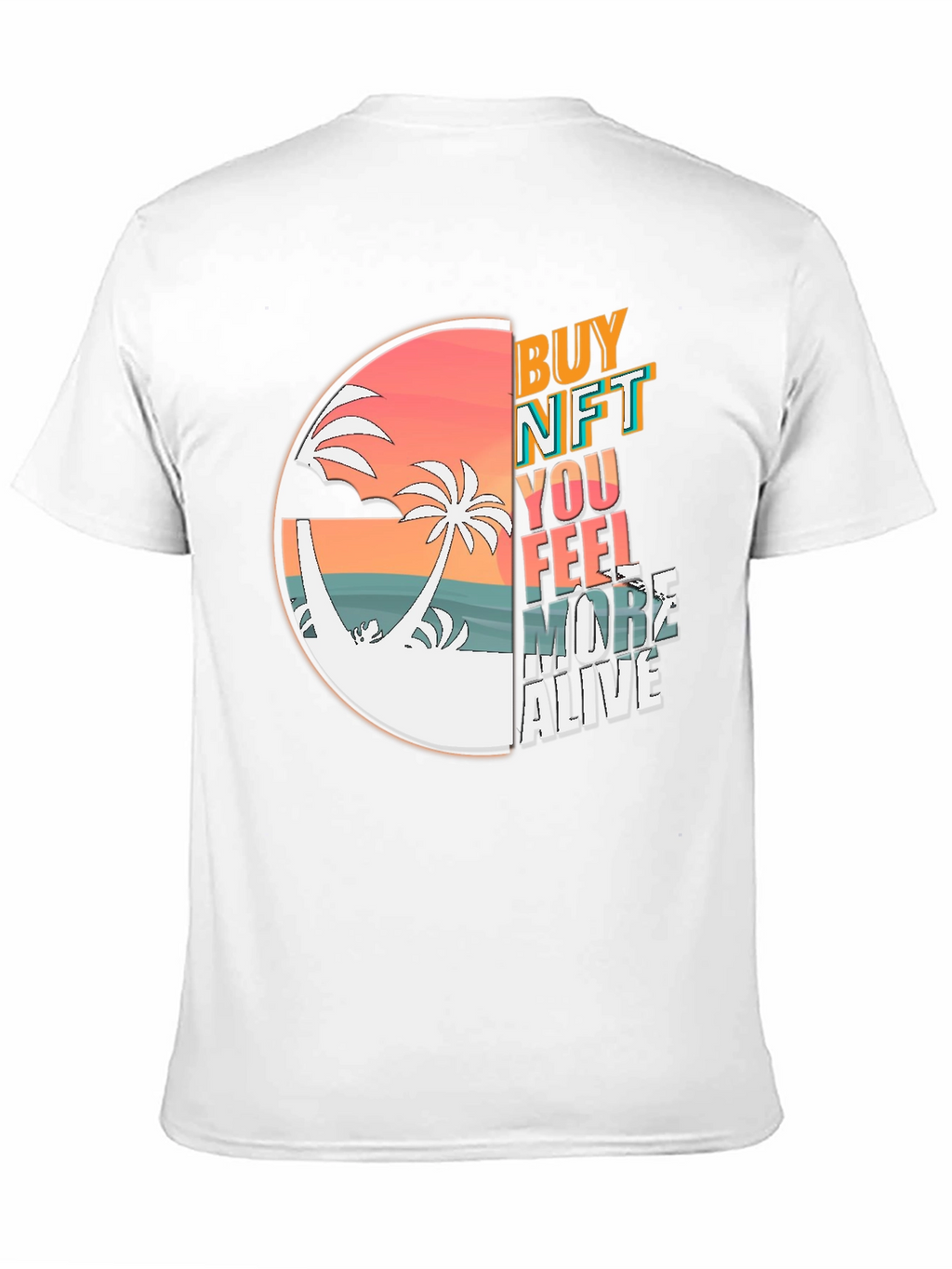 Buy NFT Feel More Alive Black T-Shirt