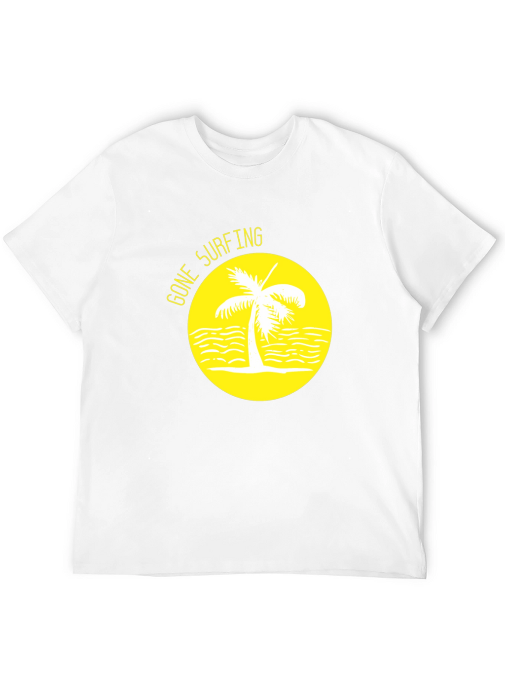 Gone Surfing Graphic Tee - Black