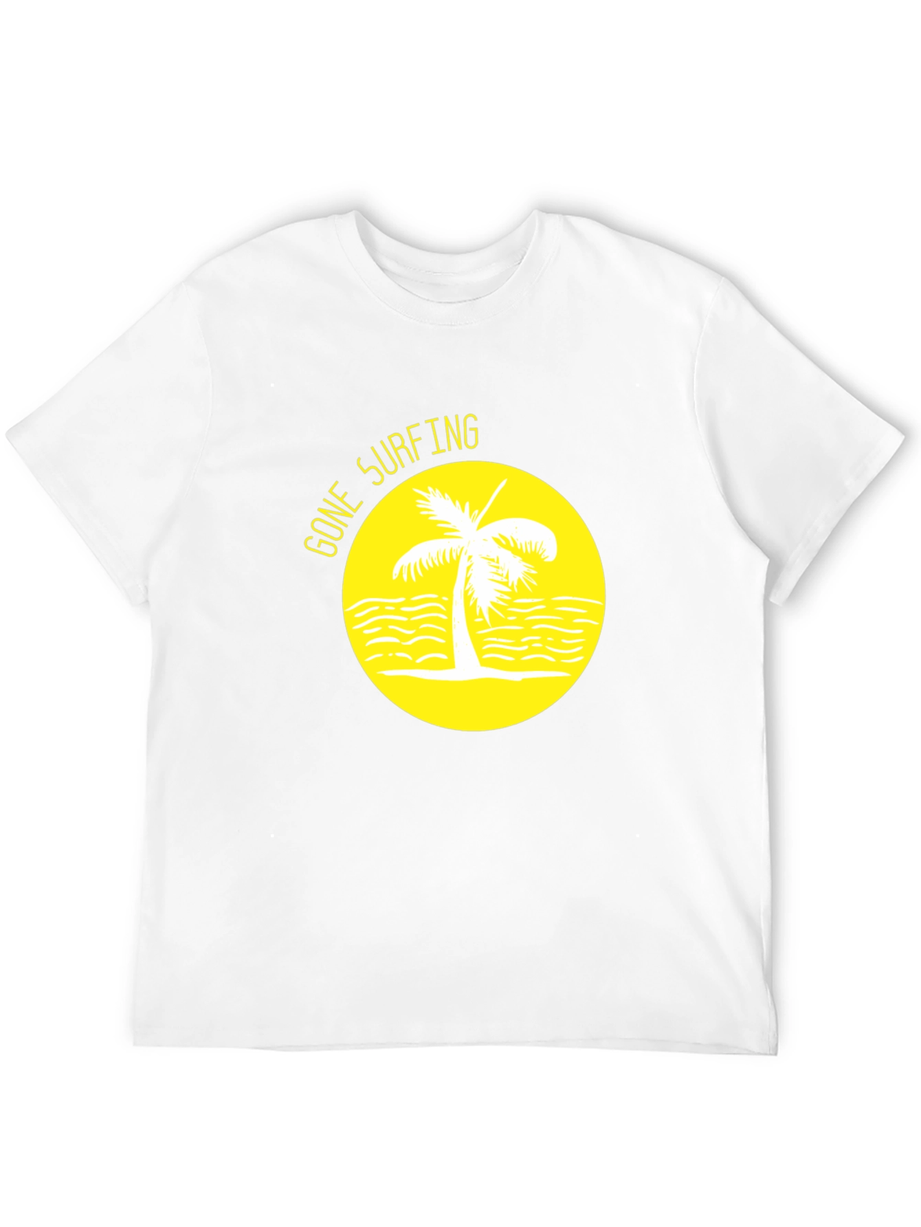 Gone Surfing Graphic Tee - Black