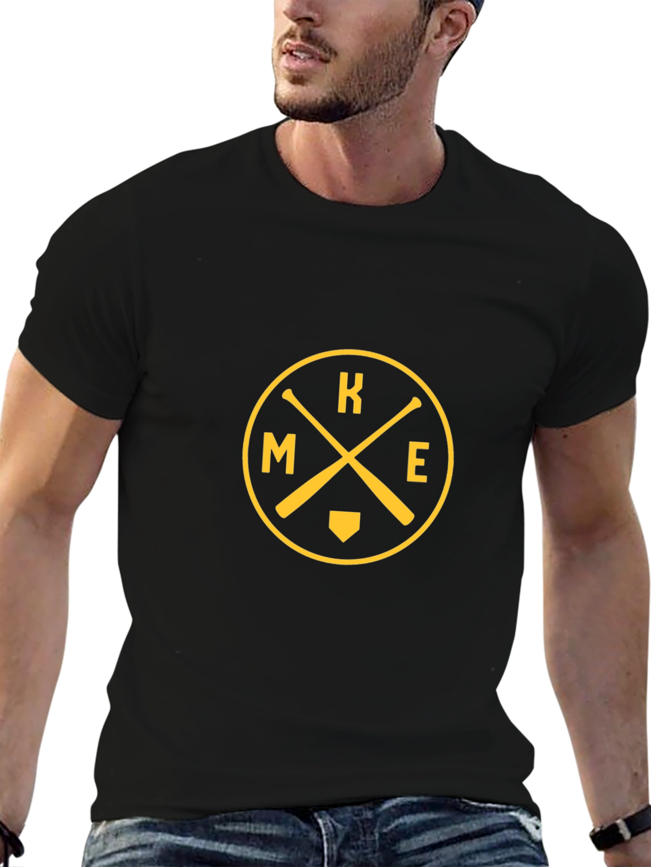 MKE Baseball Tee - Milwaukee Pride