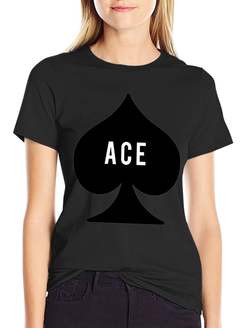 Ace of Spades Graphic T-Shirt - Classic Design