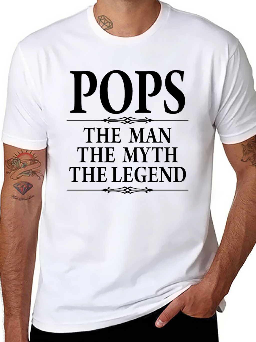 Pops The Man The Myth The Legend T-Shirt