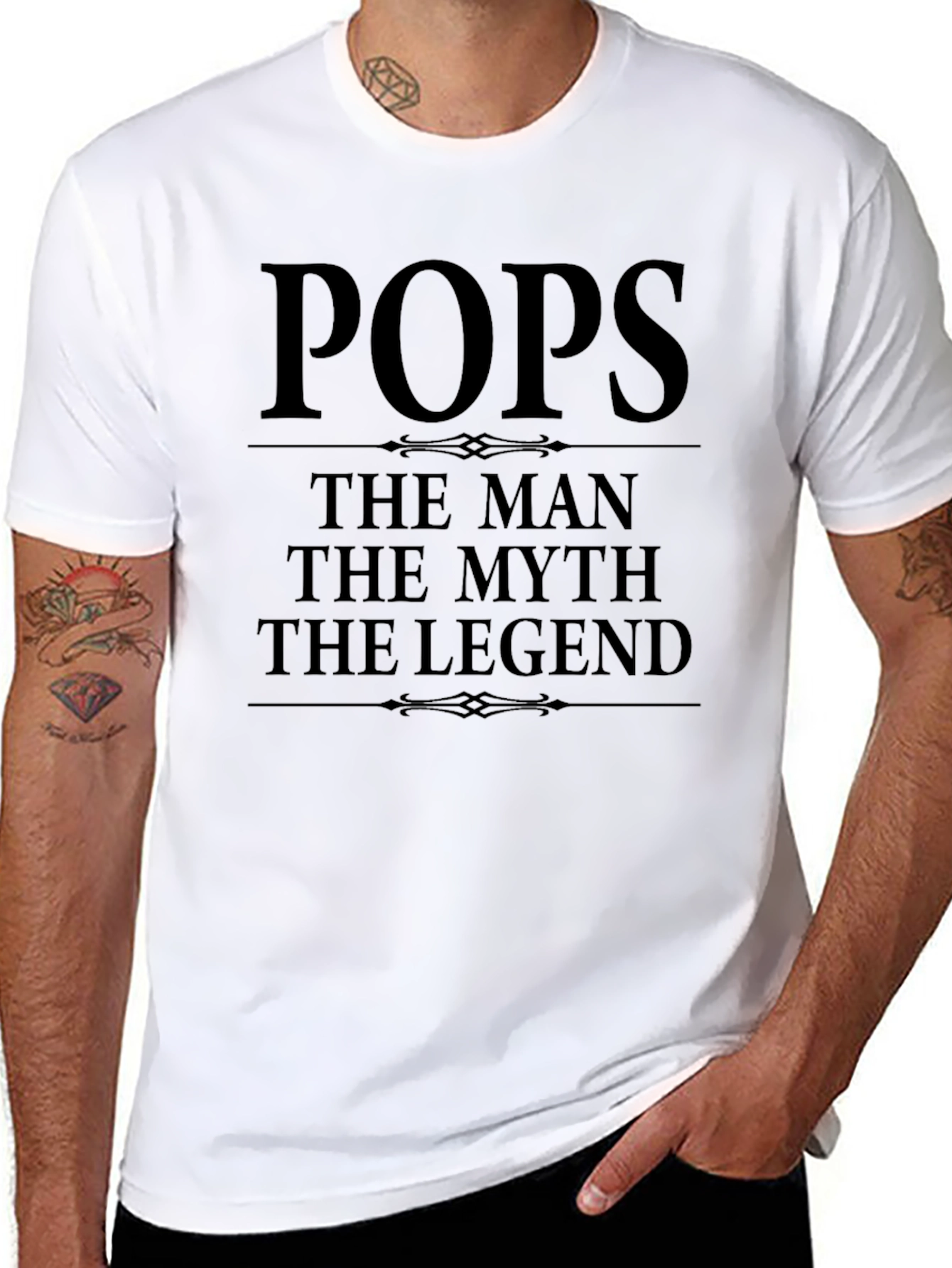 Pops The Man The Myth The Legend T-Shirt