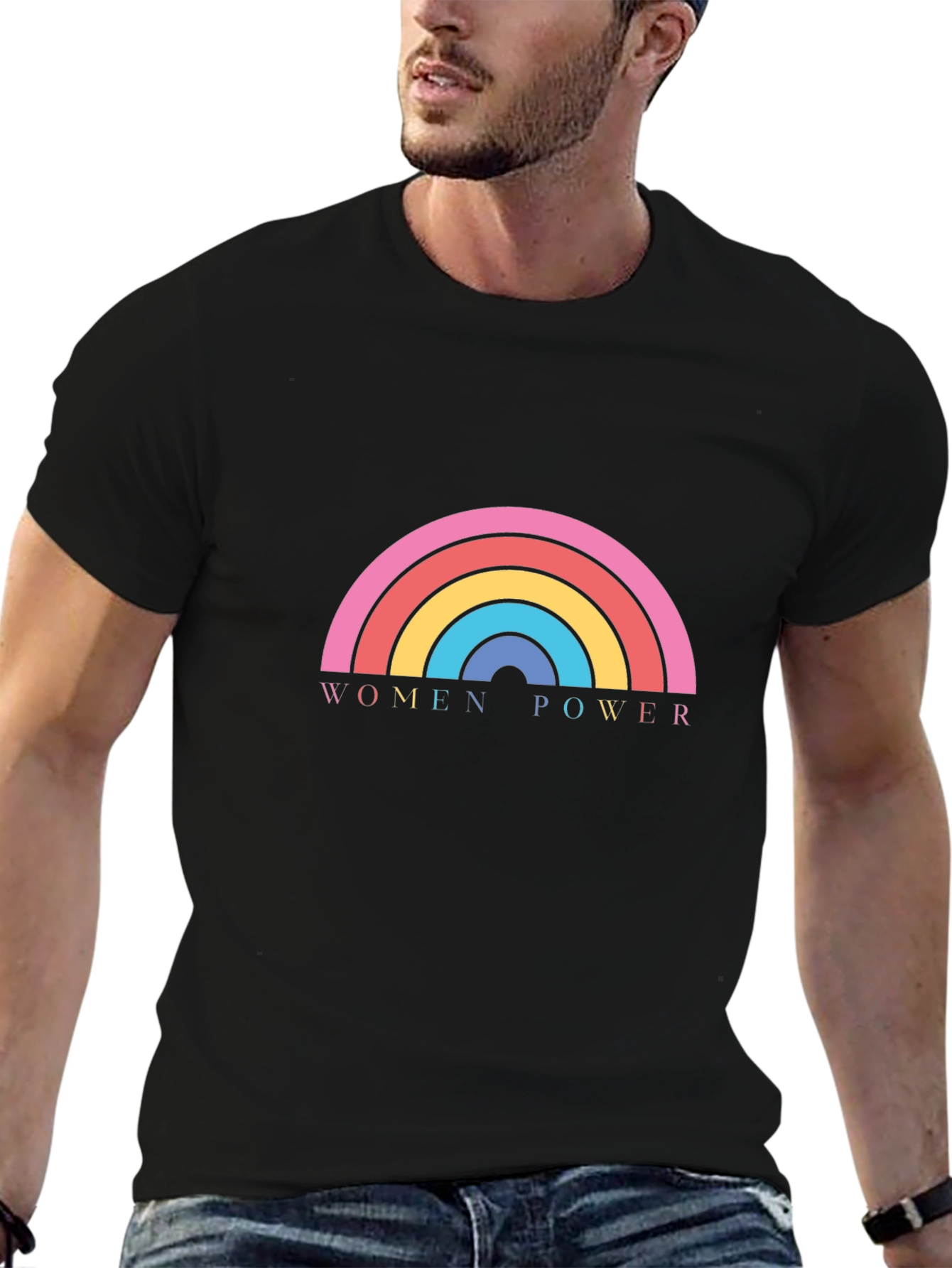 Women Power Rainbow Tee