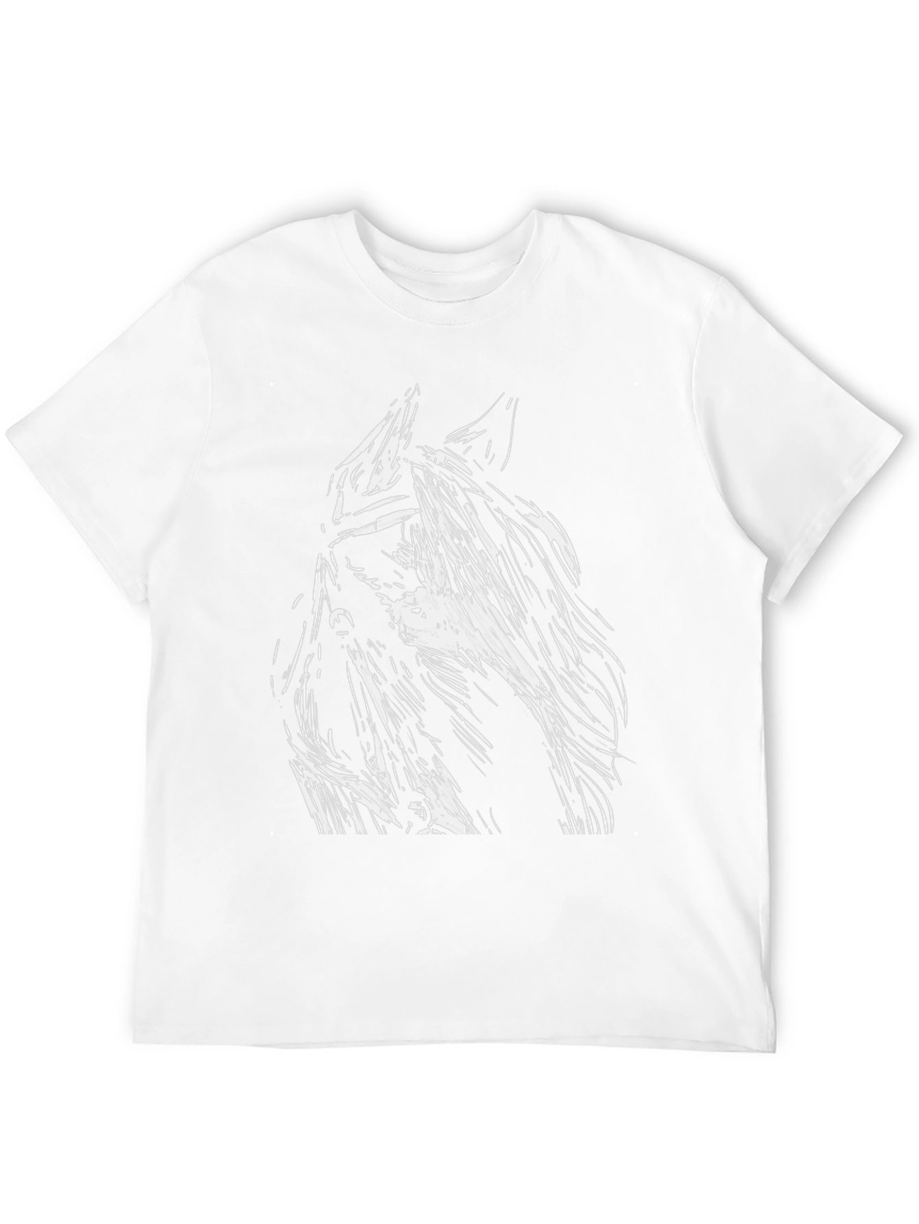 Horse Graphic Black T-Shirt