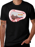 Moab Climbing Carabiner Graphic T-Shirt