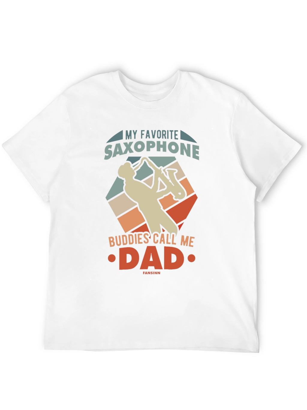 Saxophone Dad Graphic Tee