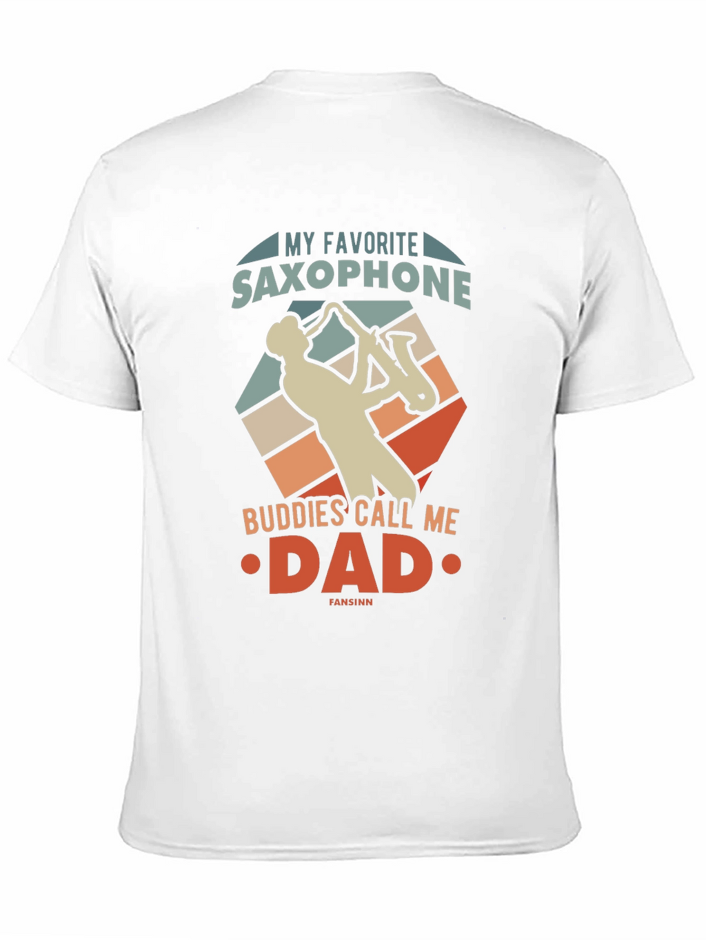 Saxophone Dad Graphic Tee
