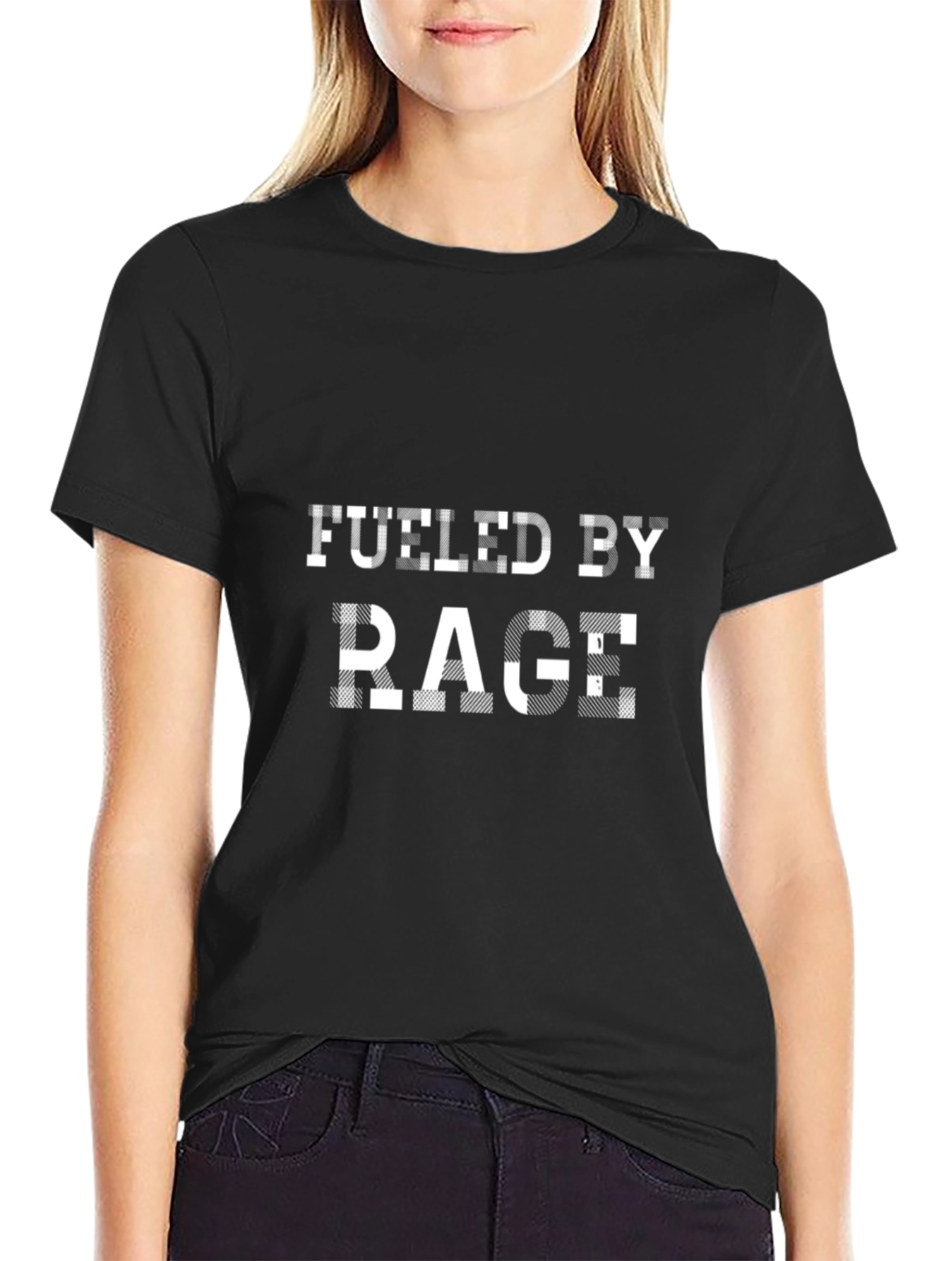 Fueled By Rage Graphic Black T-Shirt
