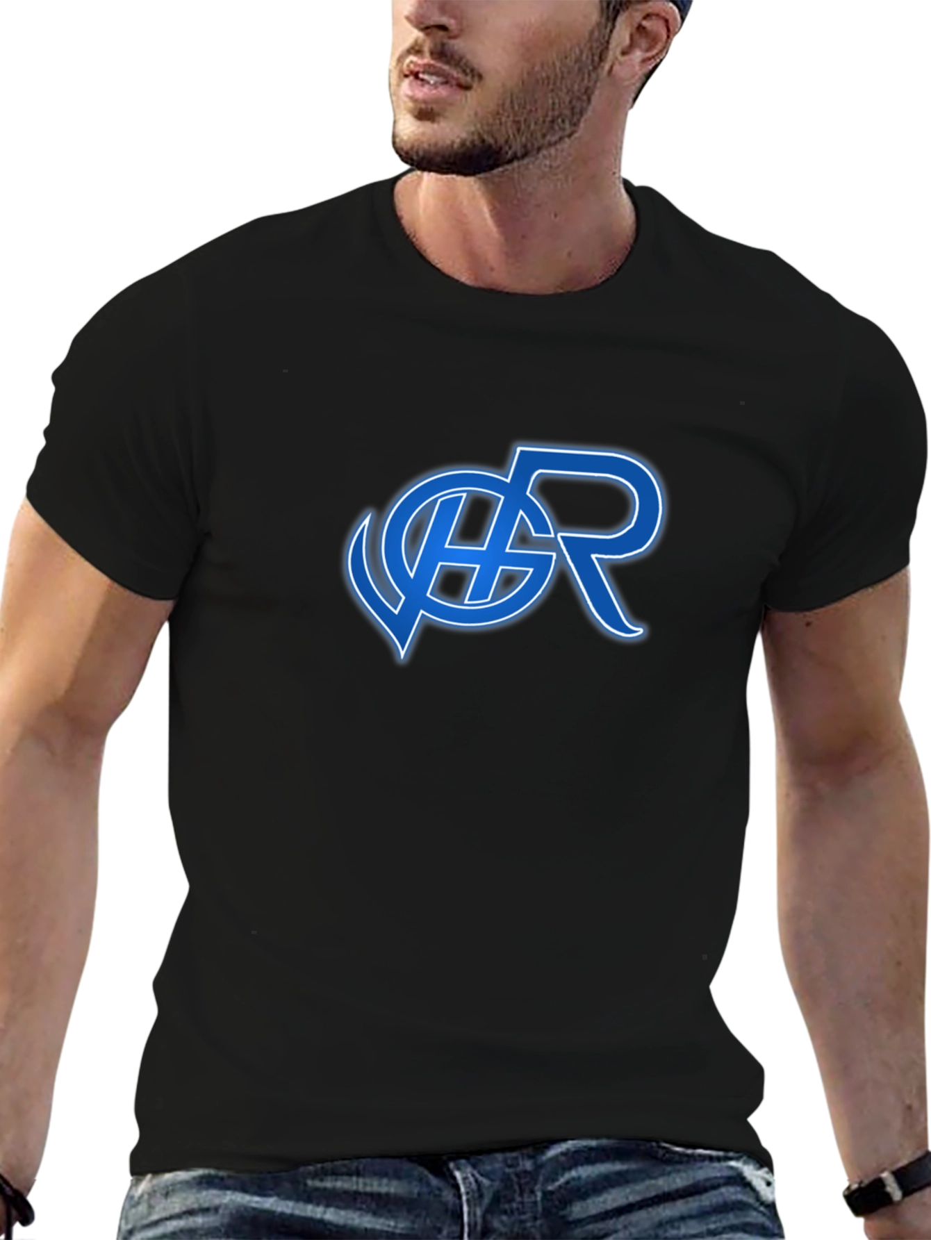 Black Graphic Tee - WHR Design