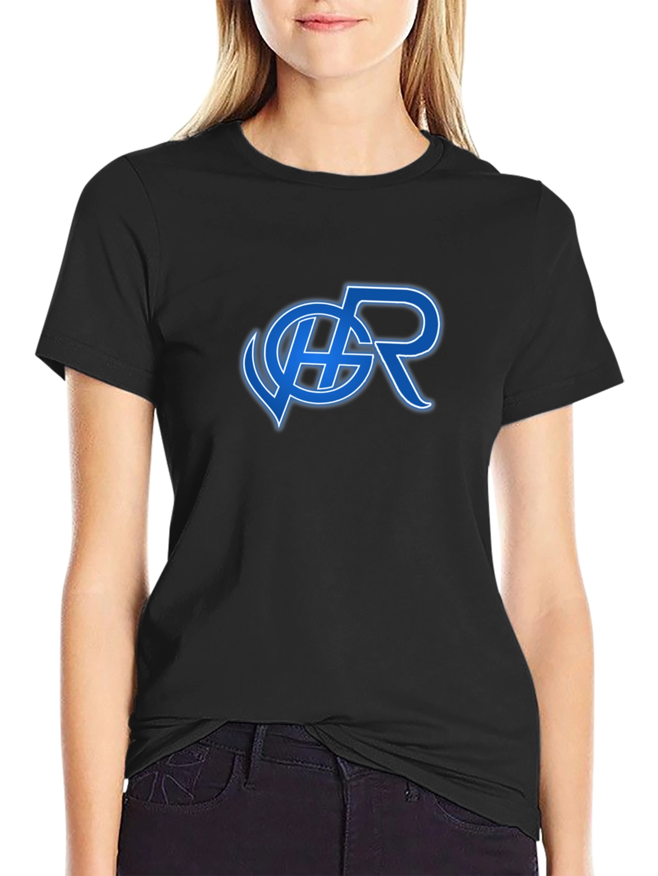 Black Graphic Tee - WHR Design