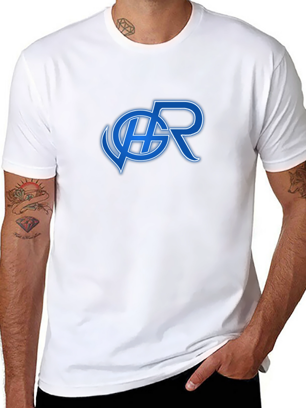 Black Graphic Tee - WHR Design