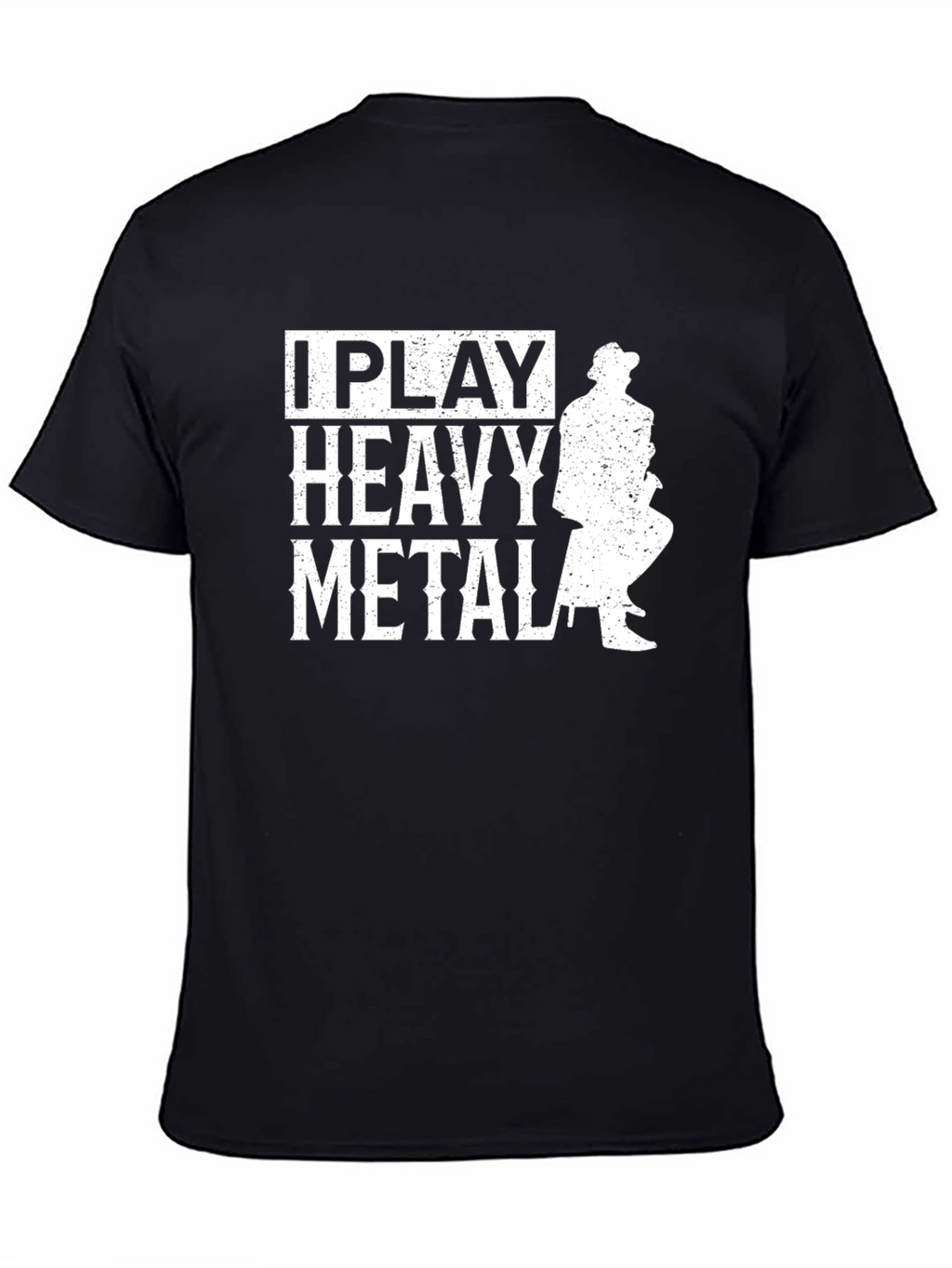 I Play Heavy Metal T-Shirt - Funny Music Tee