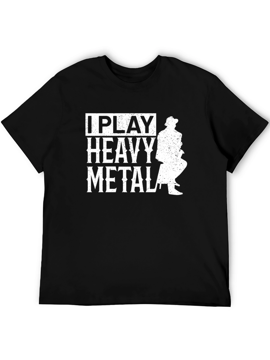 I Play Heavy Metal T-Shirt - Funny Music Tee